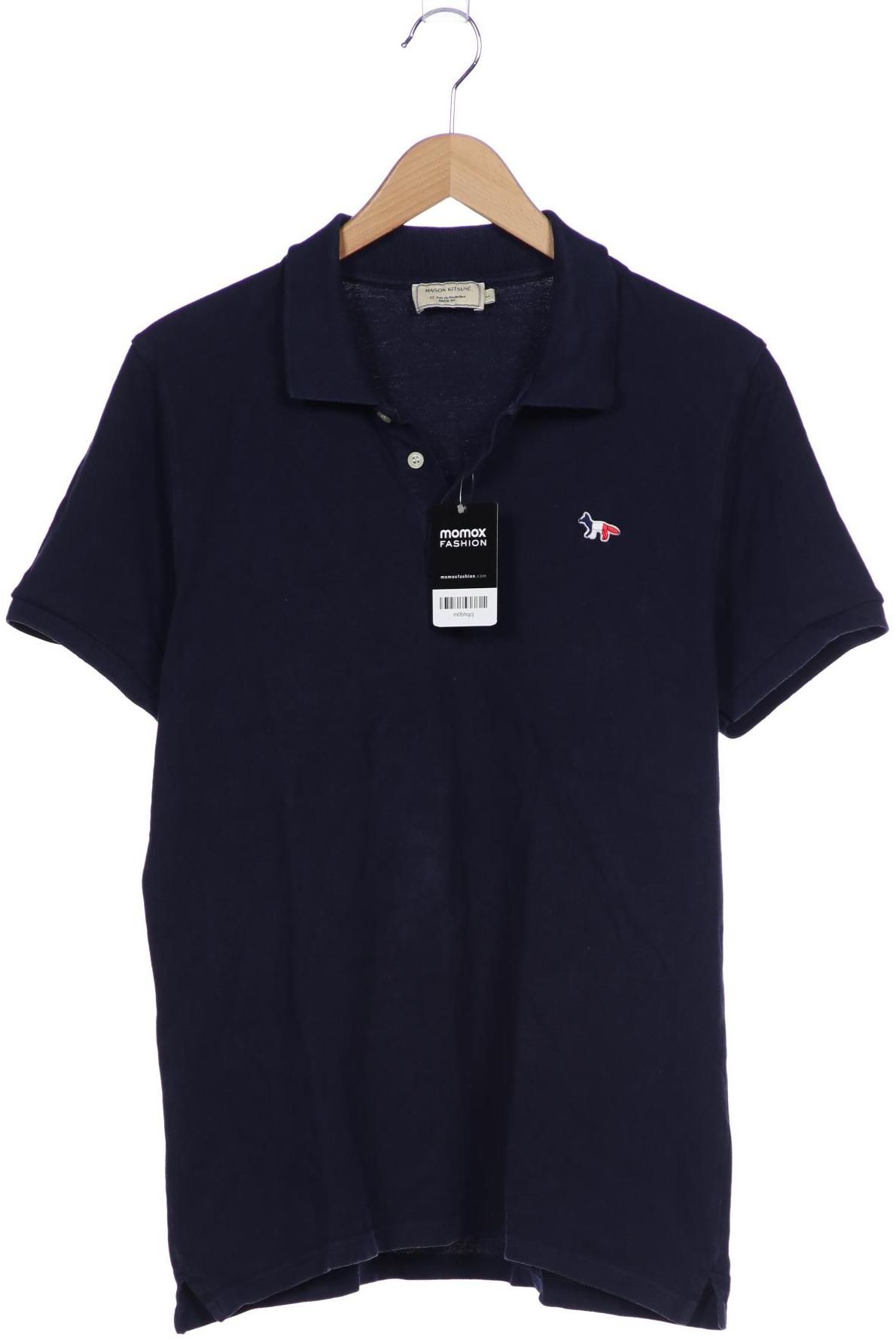

Maison Kitsune Herren Poloshirt, marineblau, Gr. 52