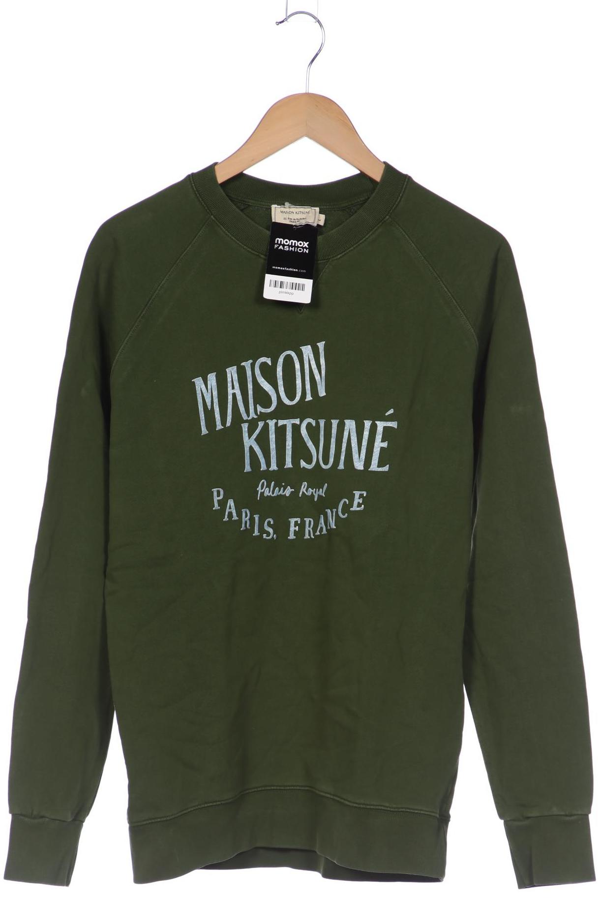 

Maison Kitsune Herren Sweatshirt, grün, Gr. 52