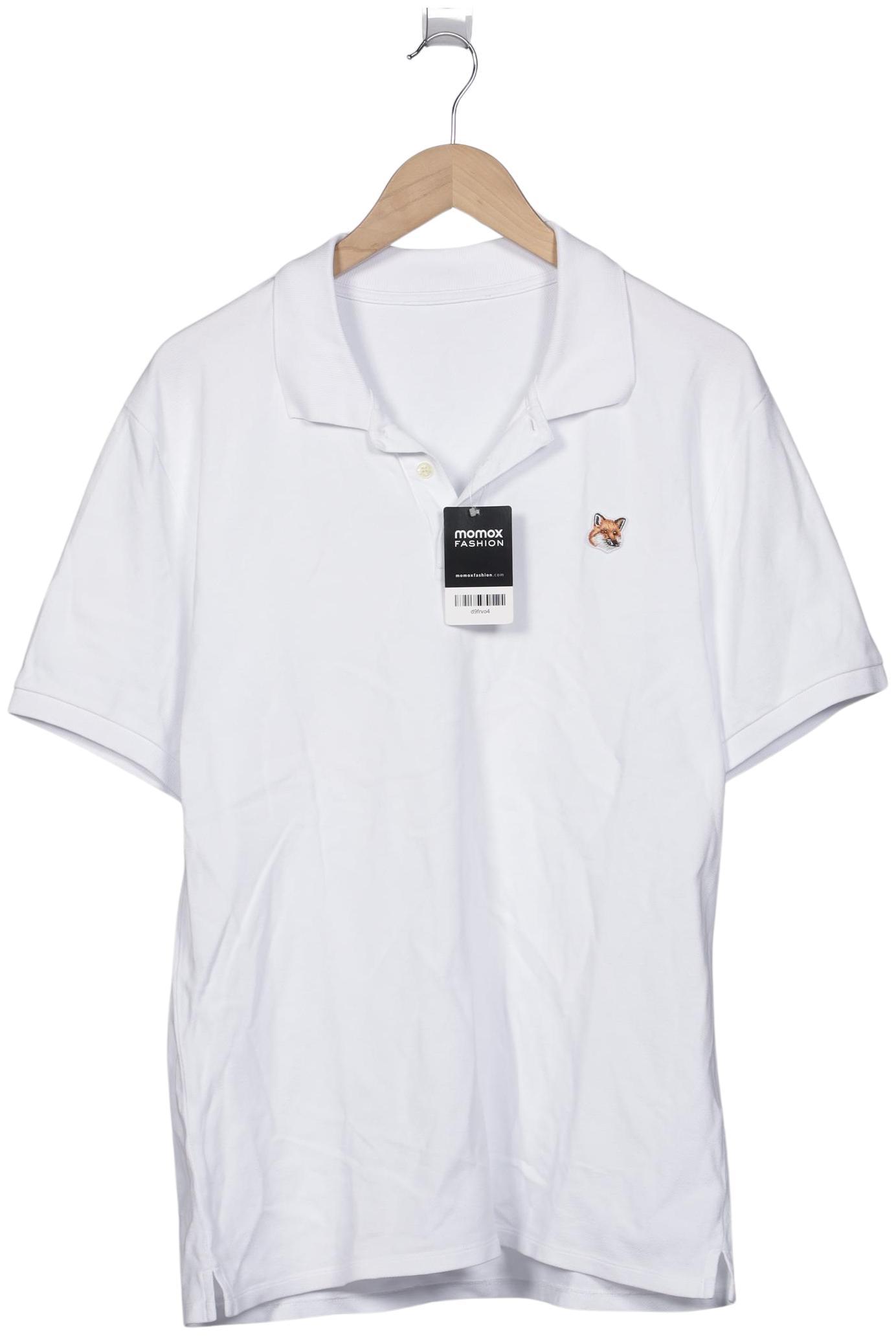 Thumbnail - Maison Kitsune Herren Poloshirt, weiß, Gr. 52