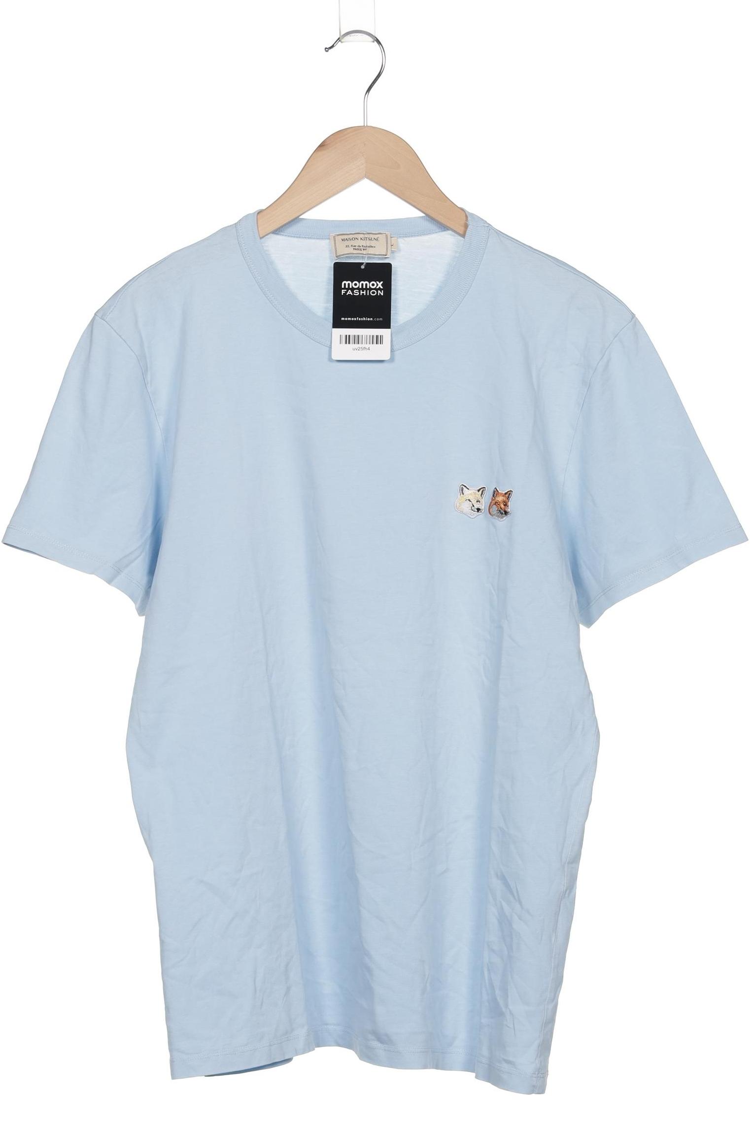 

Maison Kitsune Herren T-Shirt, hellblau, Gr. 52