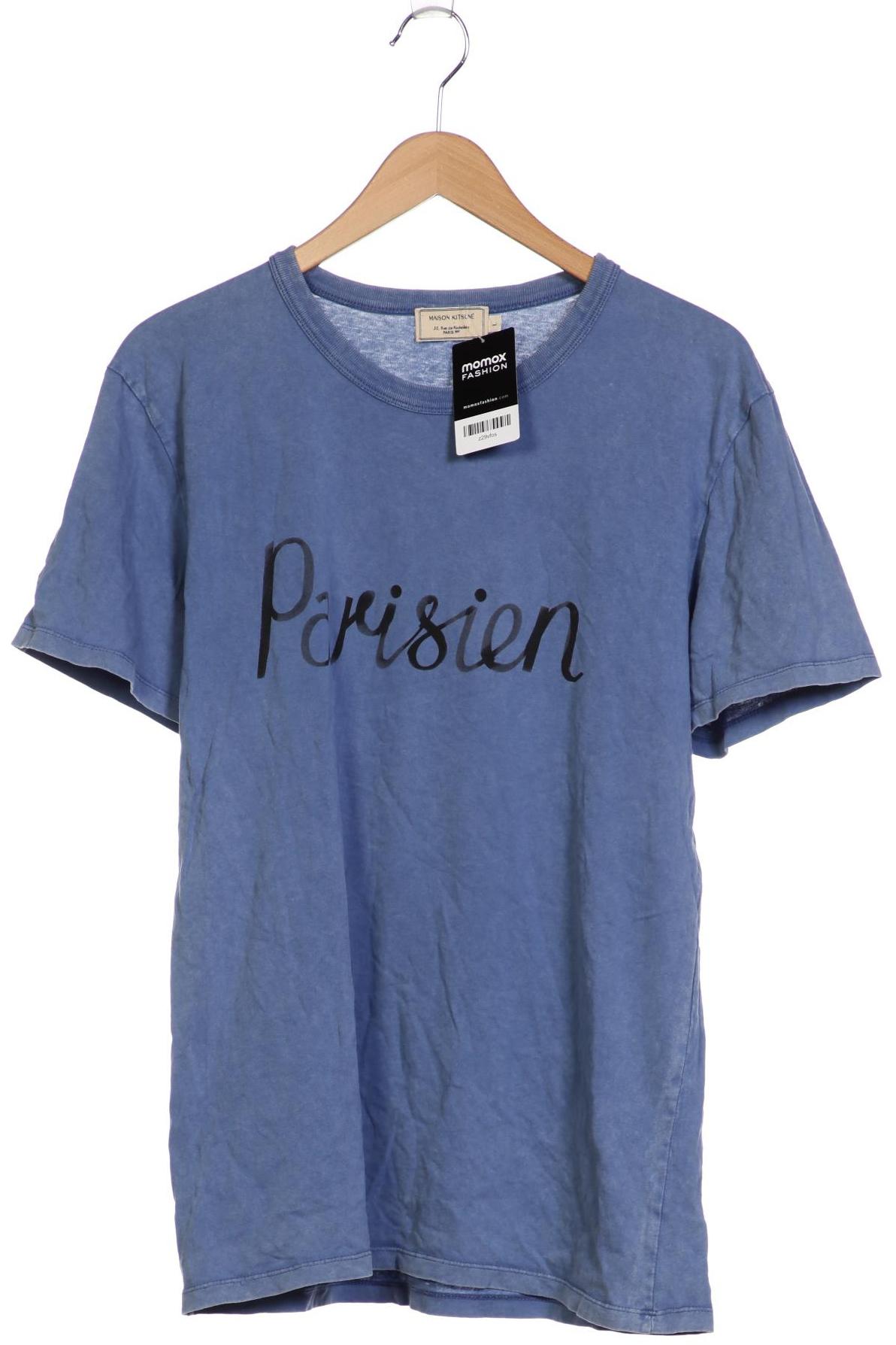 

Maison Kitsune Herren T-Shirt, blau, Gr. 52