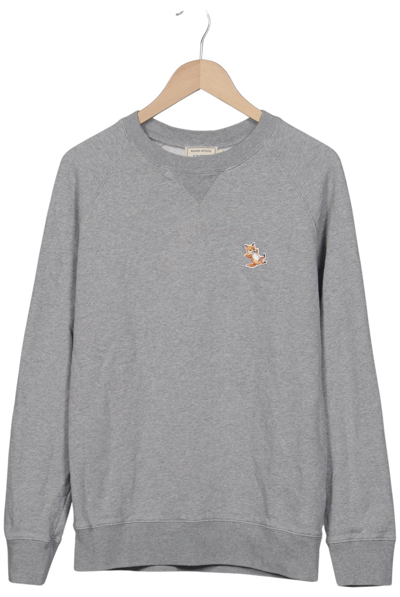 

Maison Kitsune Herren Sweatshirt, grau, Gr. 52