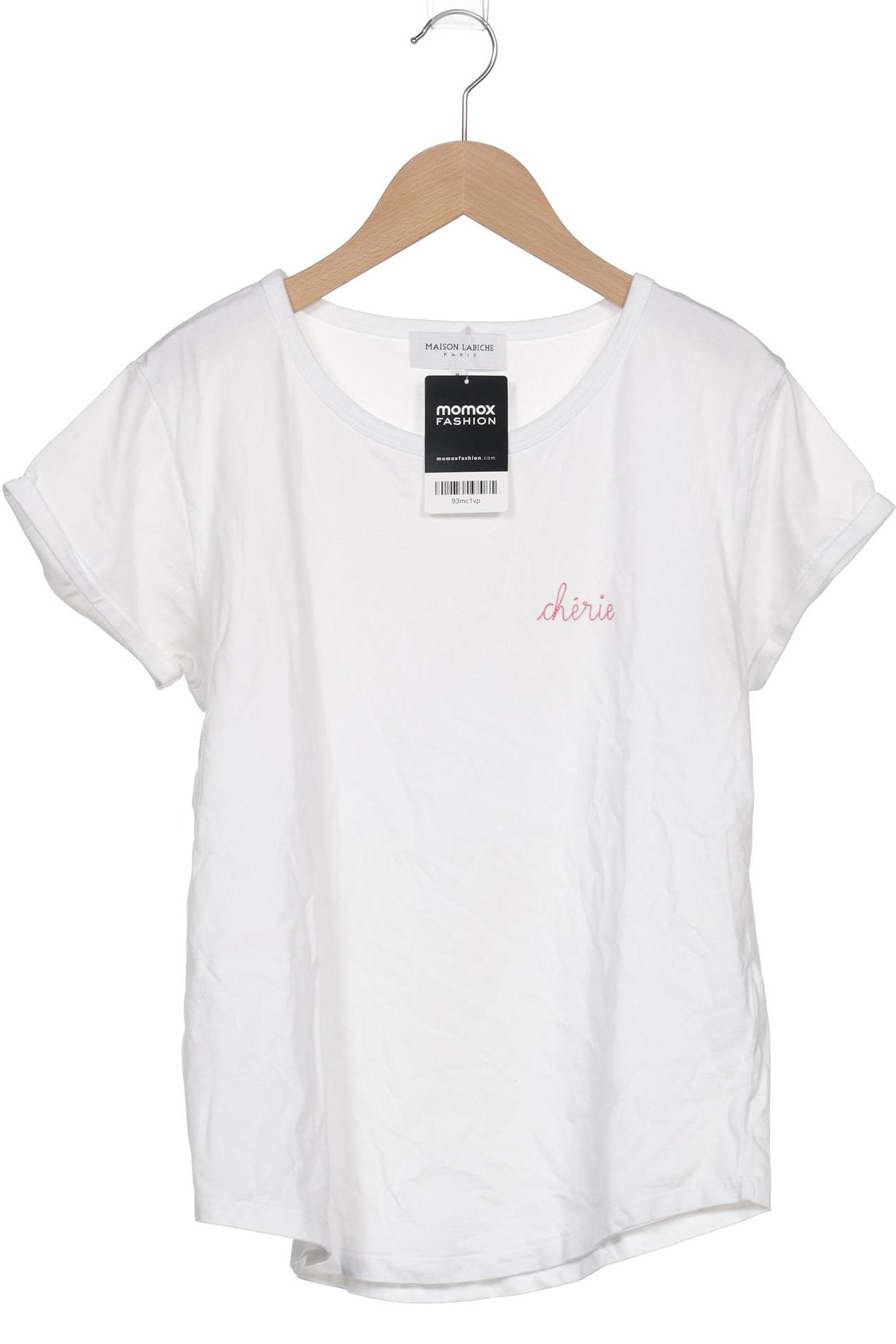 

Maison Labiche Damen T-Shirt, weiß, Gr. 38