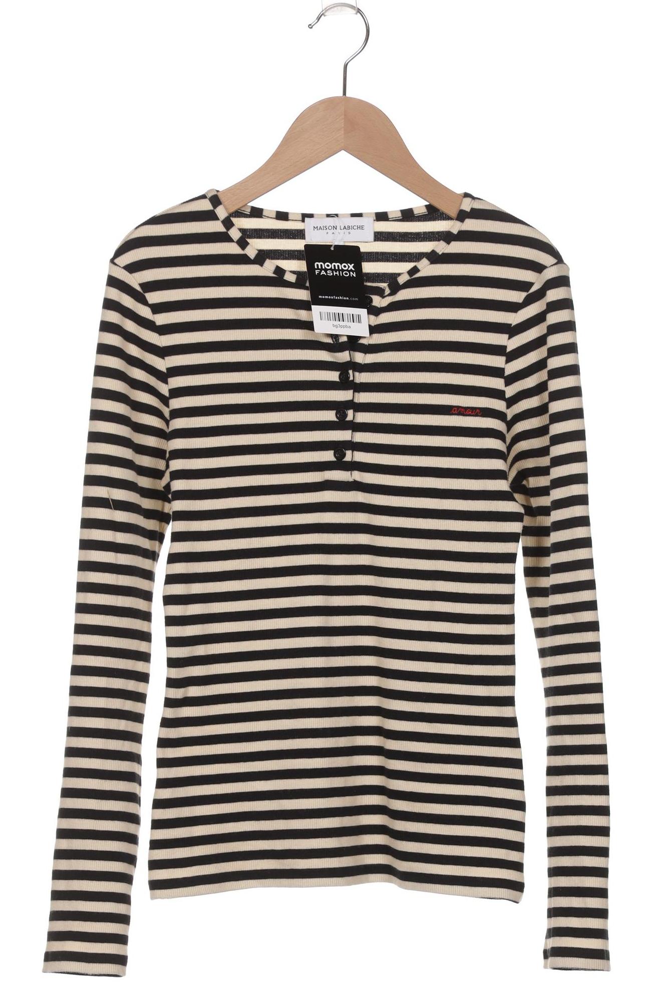 

Maison Labiche Damen Langarmshirt, beige, Gr. 36