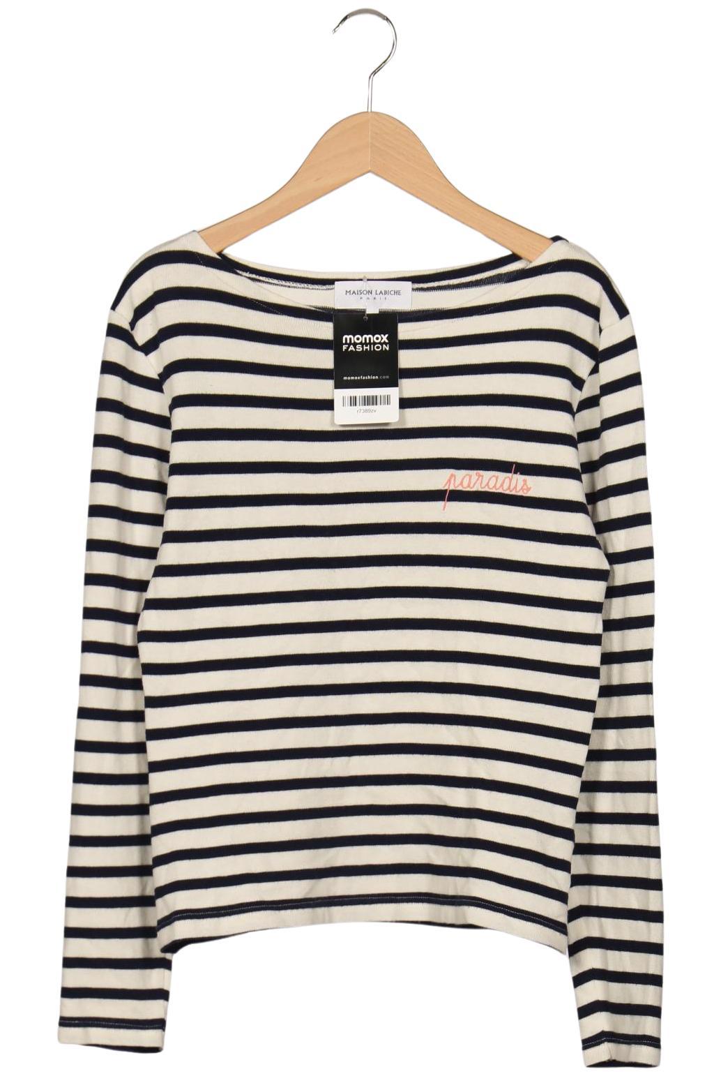 

Maison Labiche Damen Langarmshirt, marineblau, Gr. 36