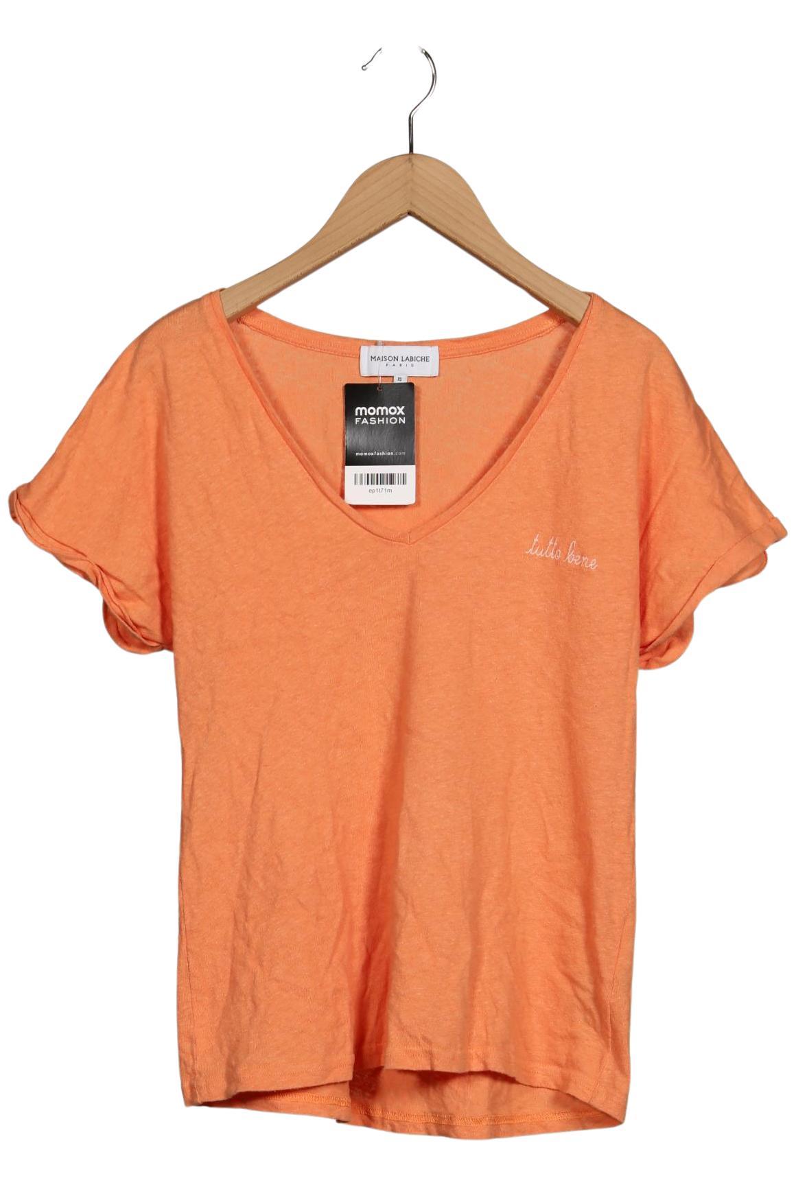 

Maison Labiche Damen T-Shirt, orange, Gr. 34