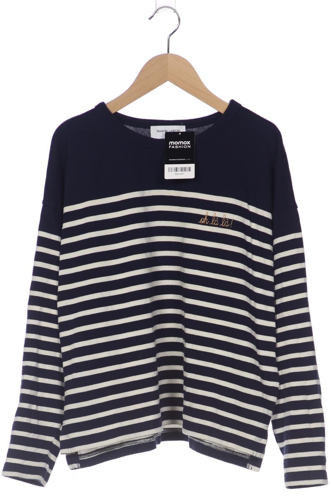

Maison Labiche Damen Langarmshirt, marineblau, Gr. 38