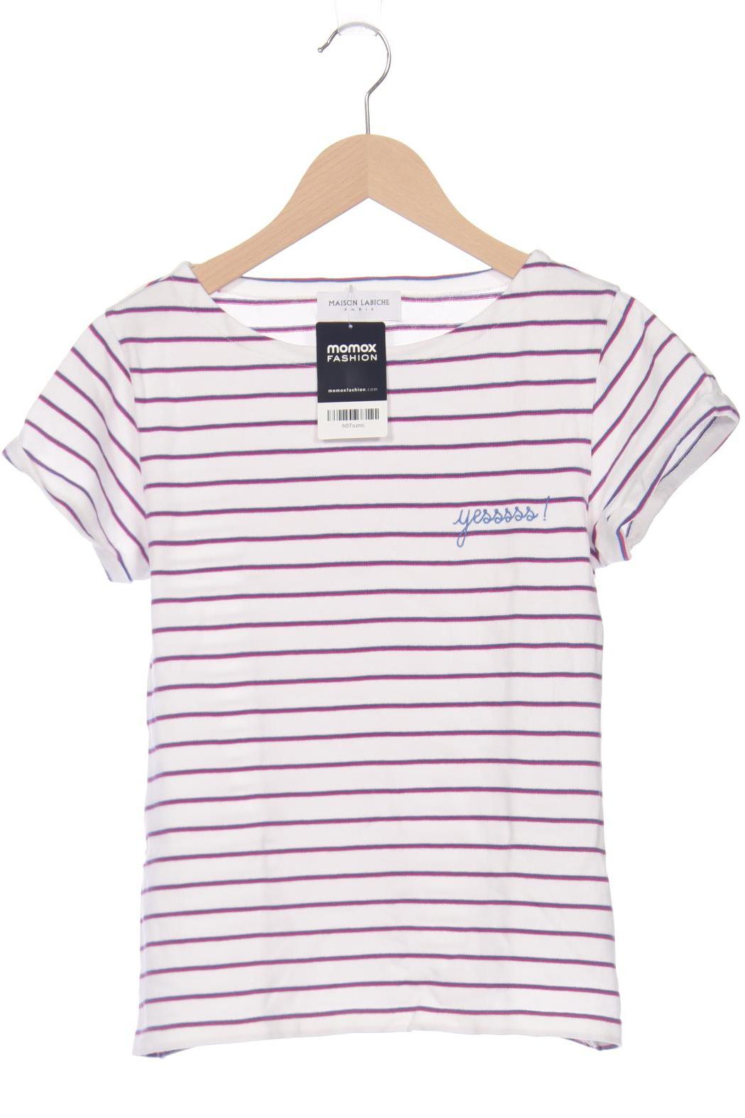 

Maison Labiche Damen T-Shirt, weiß, Gr. 36