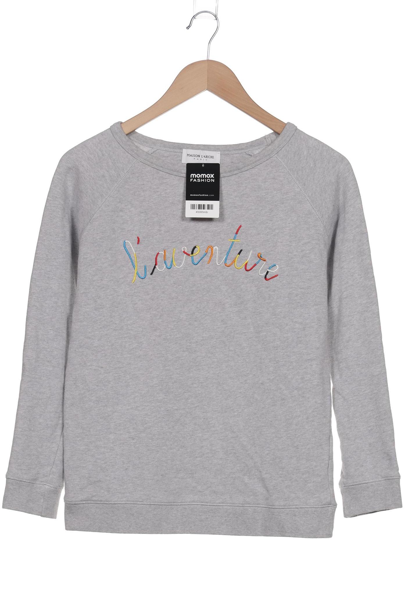 

Maison Labiche Damen Sweatshirt, grau, Gr. 38