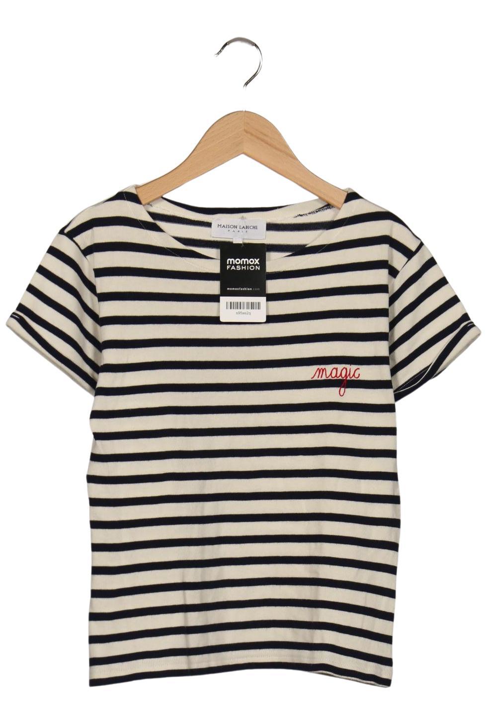 

Maison Labiche Damen T-Shirt, marineblau, Gr. 36