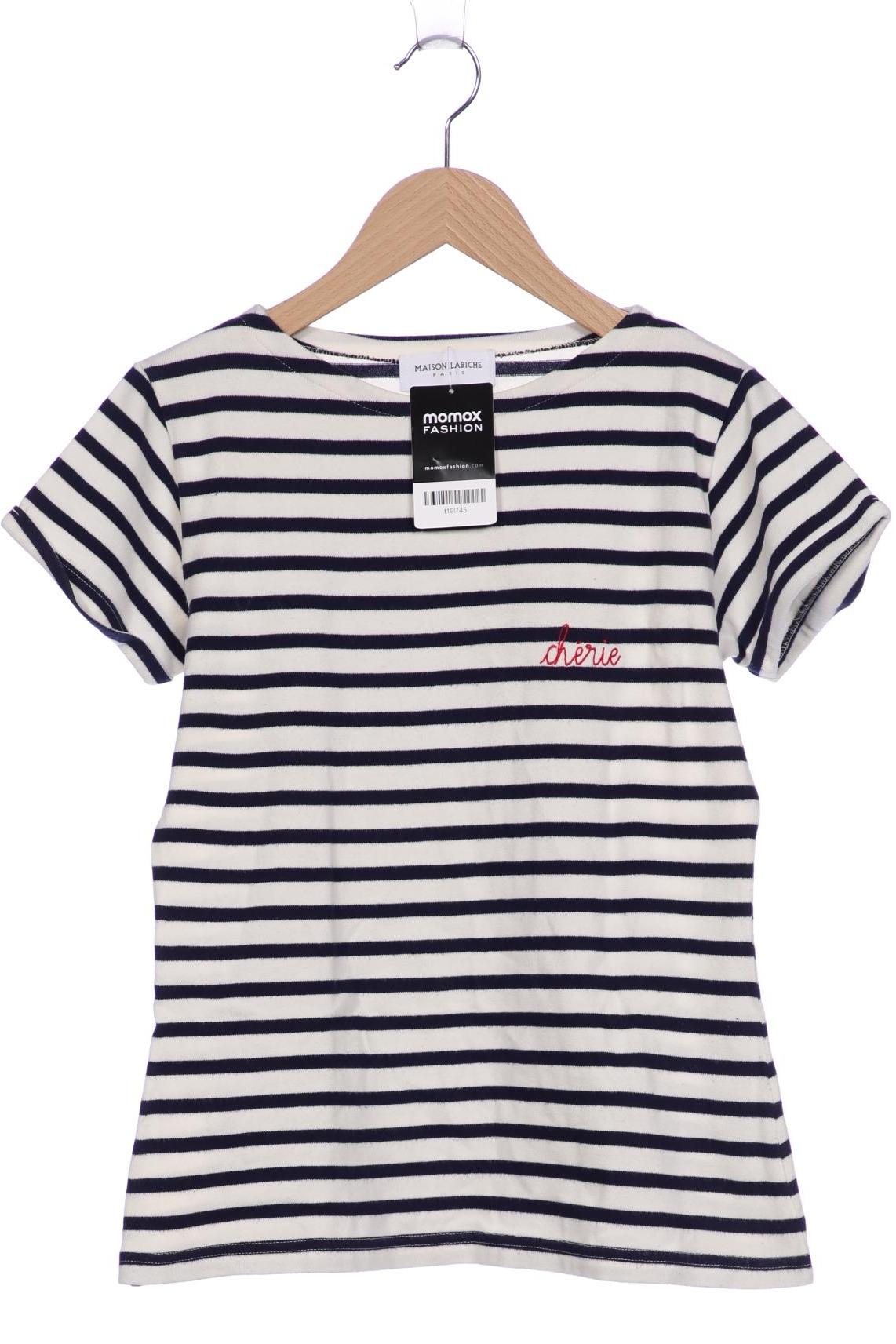 

Maison Labiche Damen T-Shirt, marineblau, Gr. 36