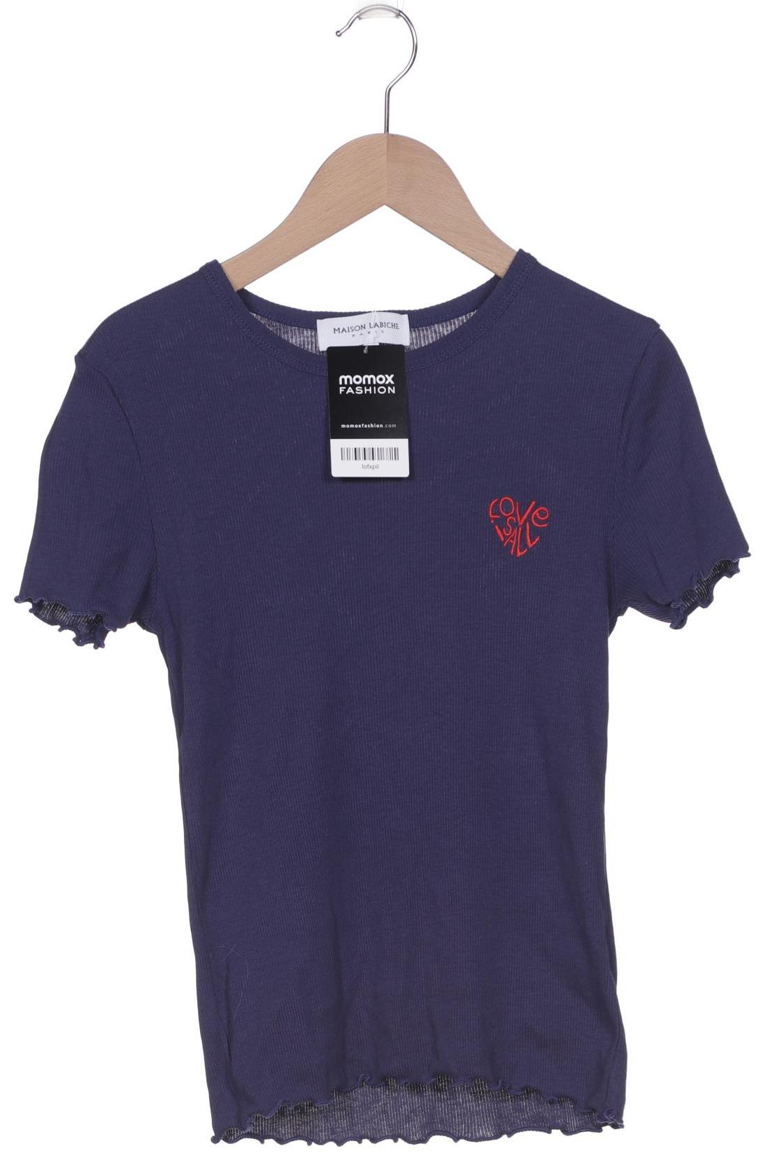 

Maison Labiche Damen T-Shirt, marineblau, Gr. 36