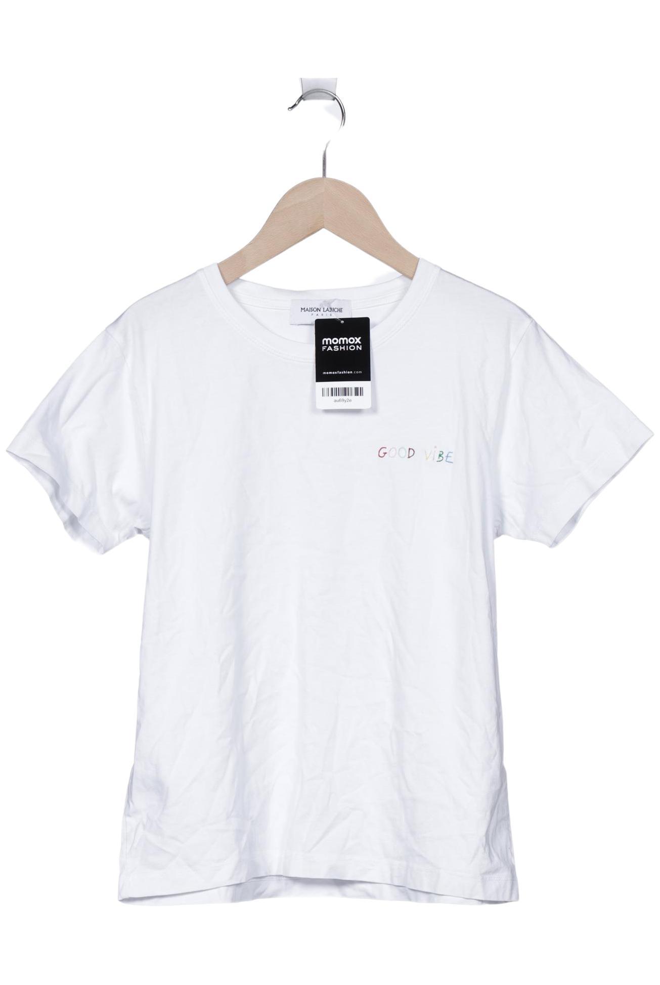 

Maison Labiche Damen T-Shirt, weiß, Gr. 38