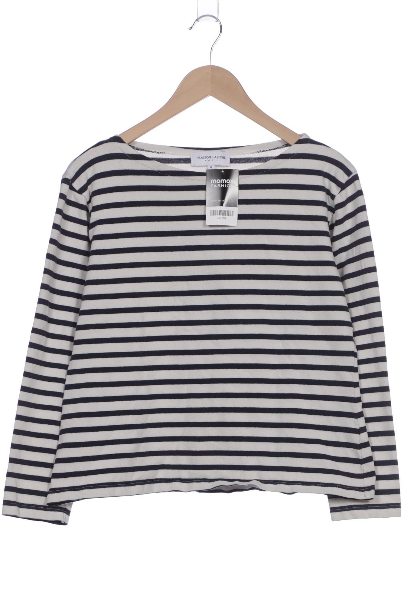 

Maison Labiche Damen Langarmshirt, weiß, Gr. 44