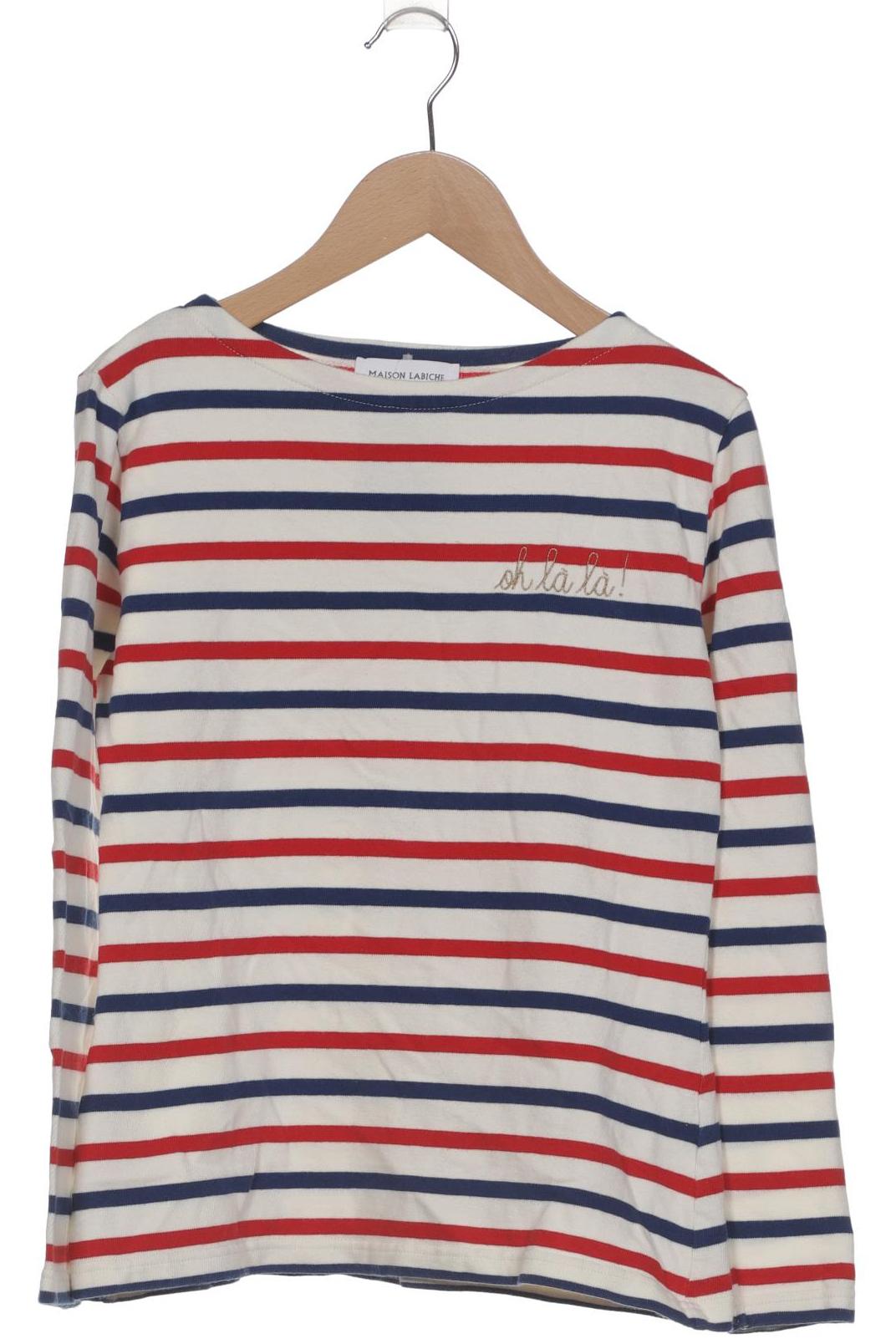 

Maison Labiche Damen Langarmshirt, weiß, Gr. 38