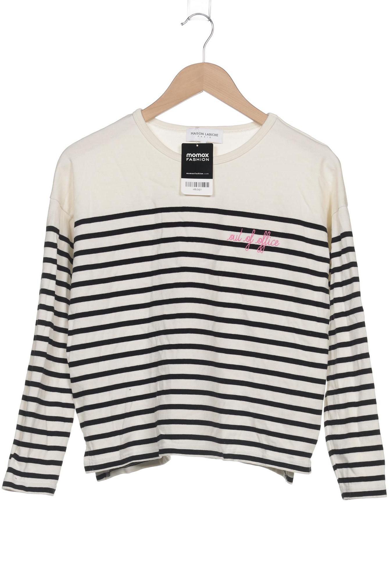 

Maison Labiche Damen Langarmshirt, cremeweiß, Gr. 36