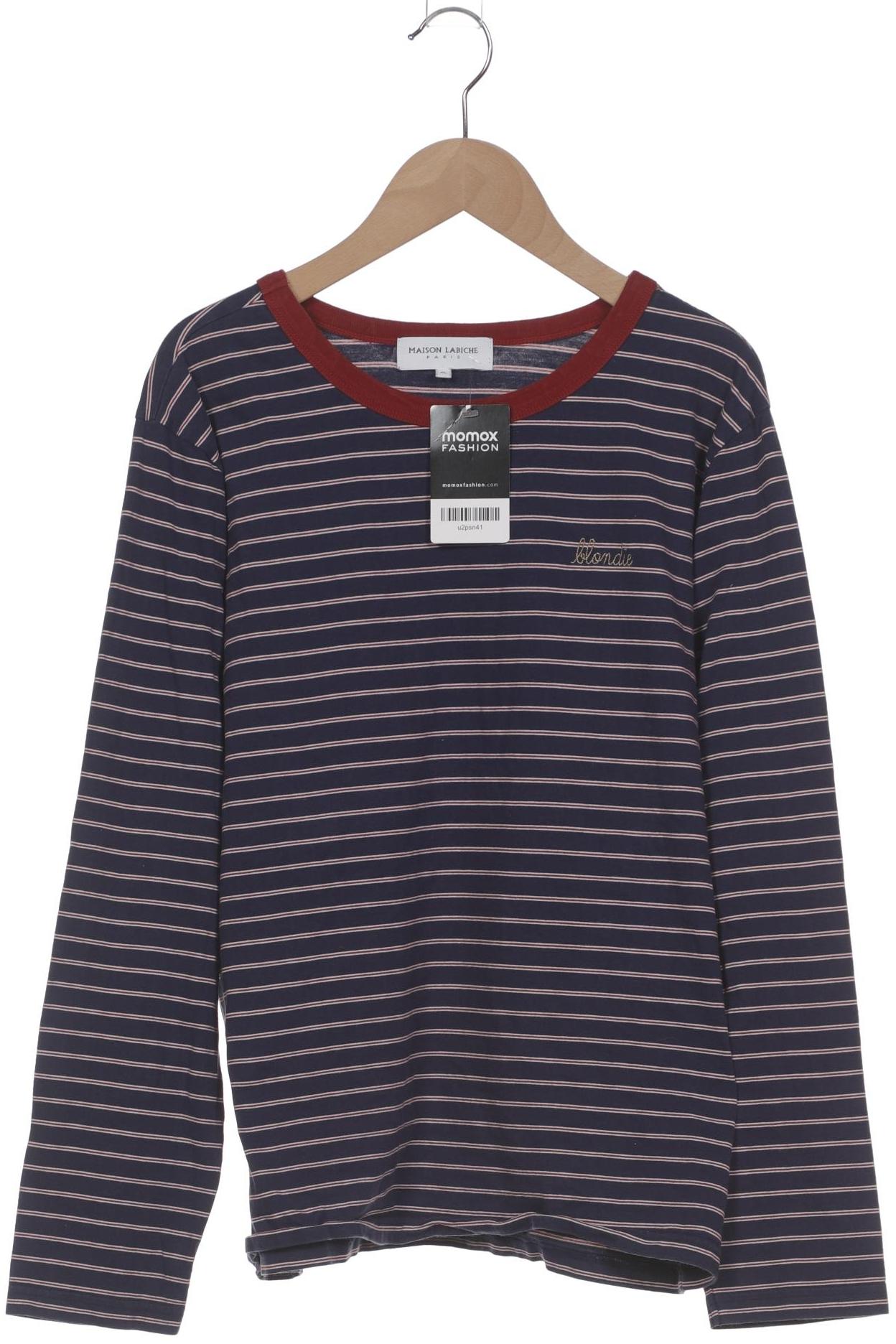 

Maison Labiche Herren Langarmshirt, marineblau, Gr. 54