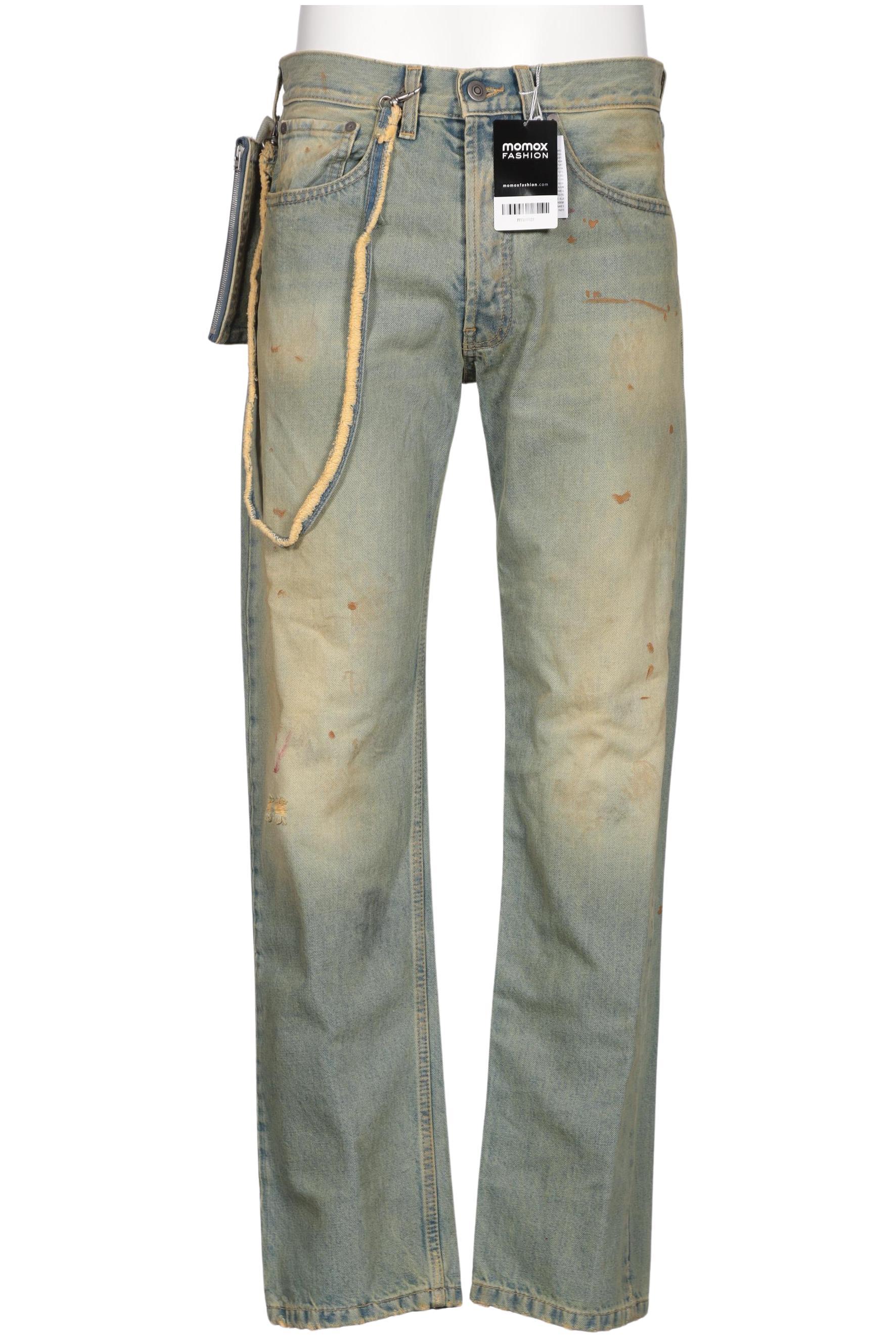 

Maison Margiela Herren Jeans, hellblau, Gr. 30