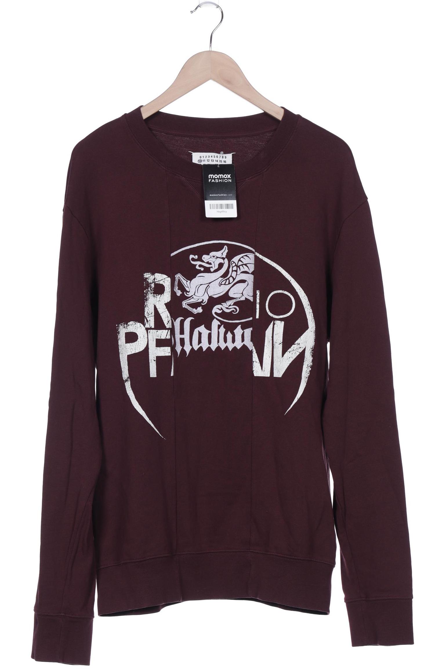 

Maison Martin Margiela Herren Sweatshirt, bordeaux, Gr. 48