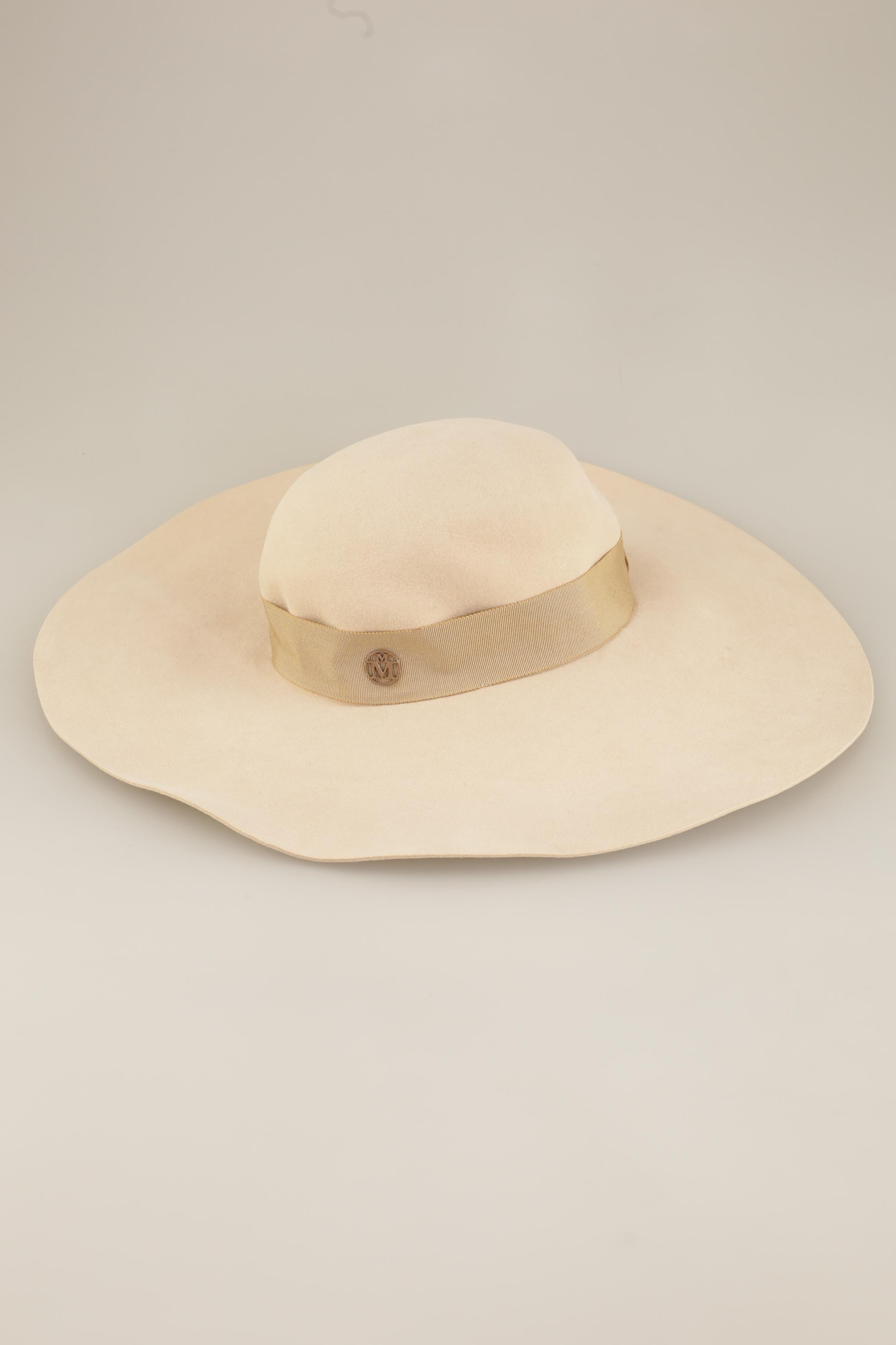 

Maison Michel Damen Hut/Mütze, beige, Gr. 56