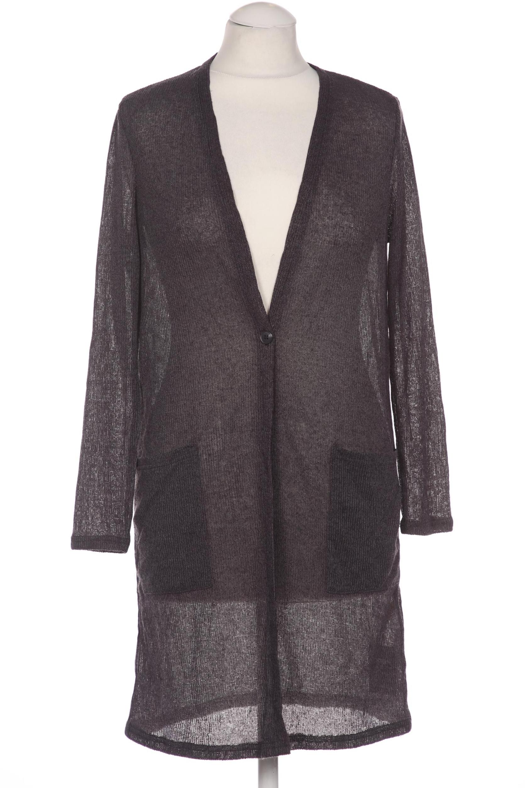 

Maison Montagut Damen Strickjacke, grau, Gr. 34
