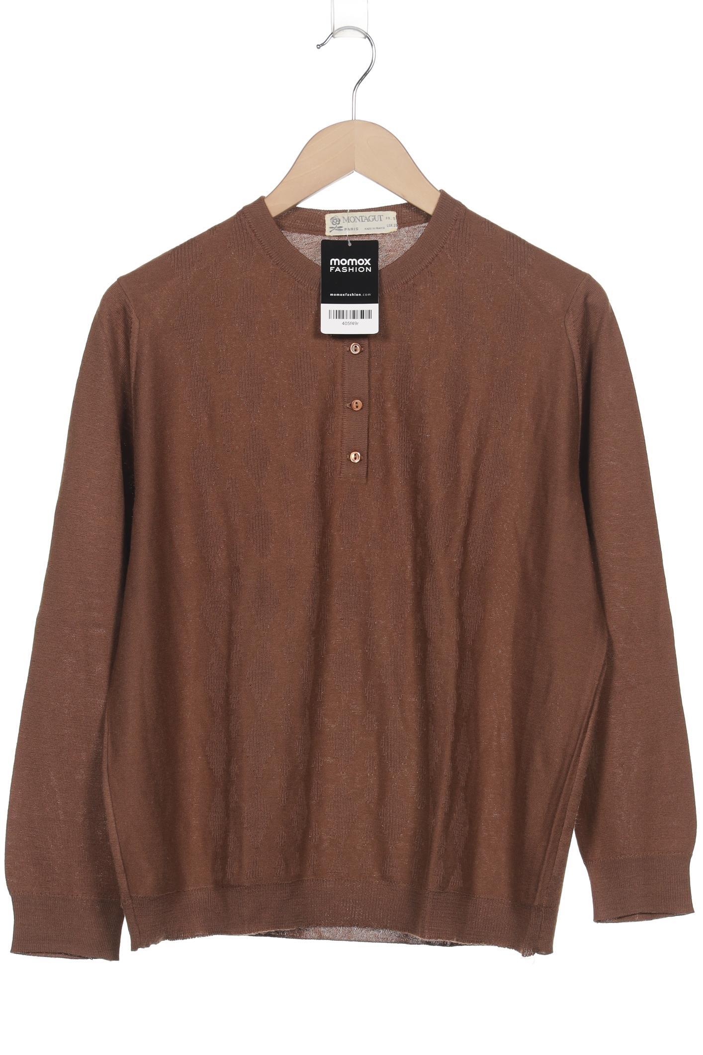 

Maison Montagut Damen Pullover, braun, Gr. 46