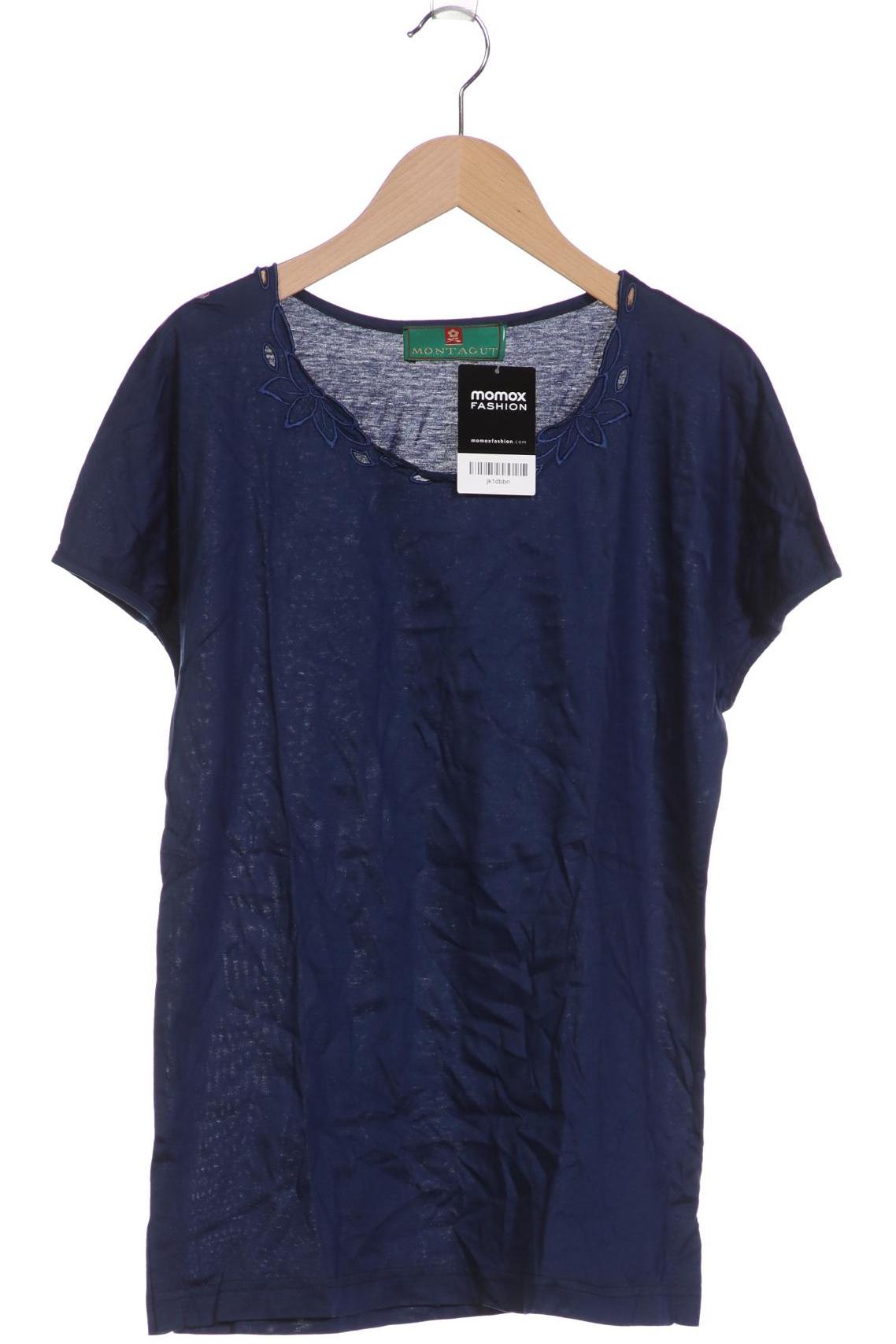 

Maison Montagut Damen T-Shirt, blau, Gr. 38