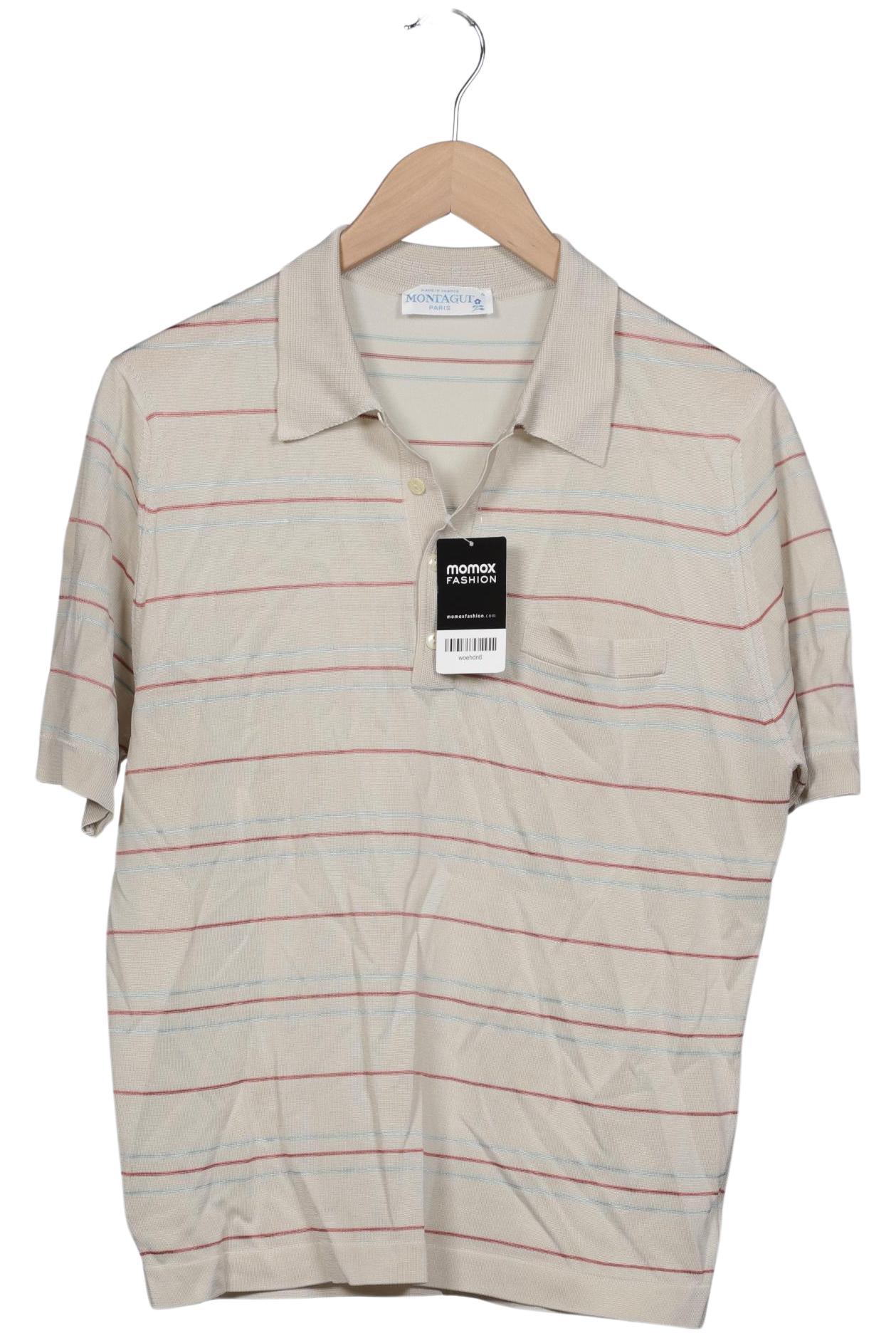 

Maison Montagut Herren Poloshirt, beige, Gr. 48