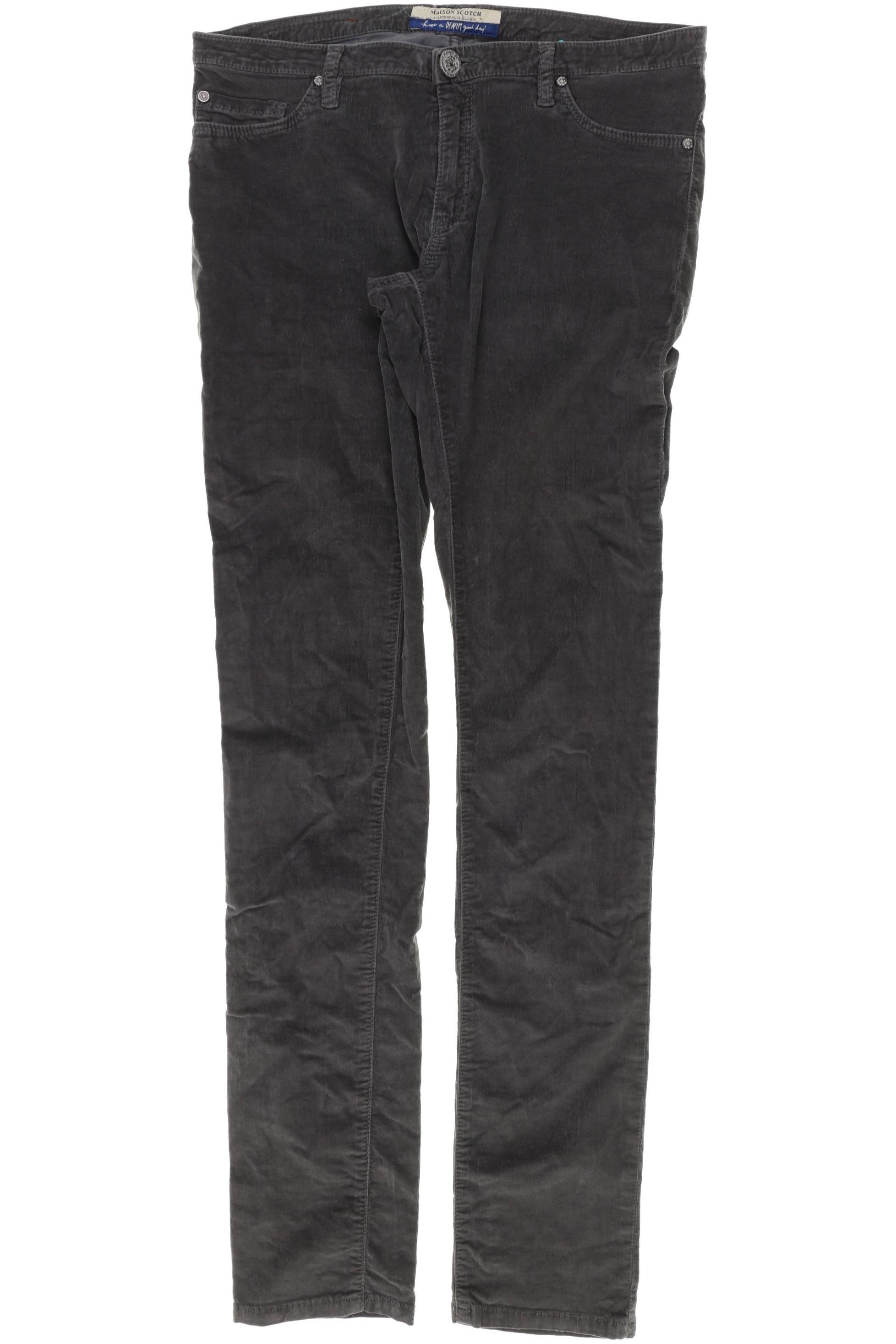 

Maison Scotch Damen Stoffhose, grau, Gr. 28