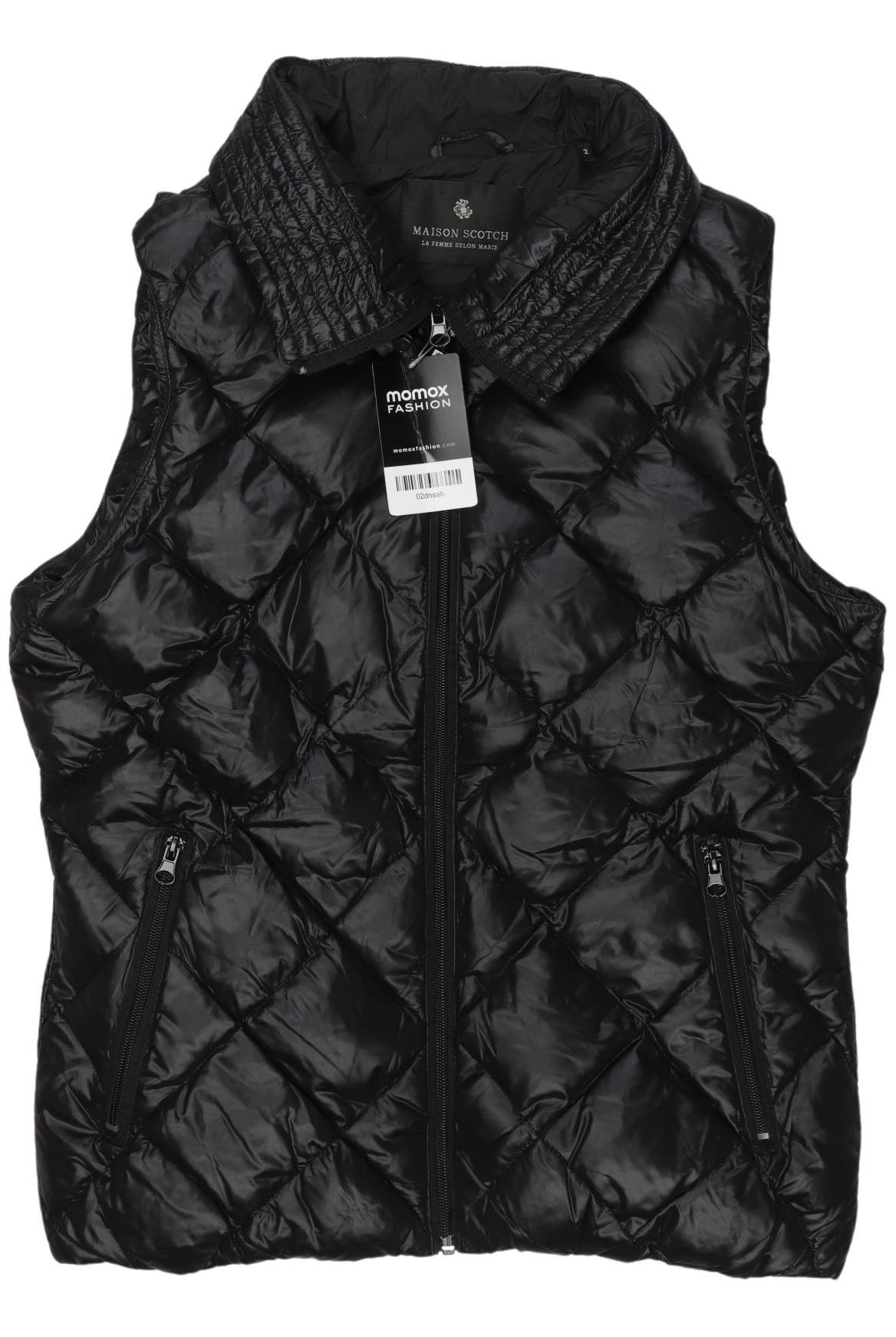 

Maison Scotch Damen Weste, schwarz, Gr. 38
