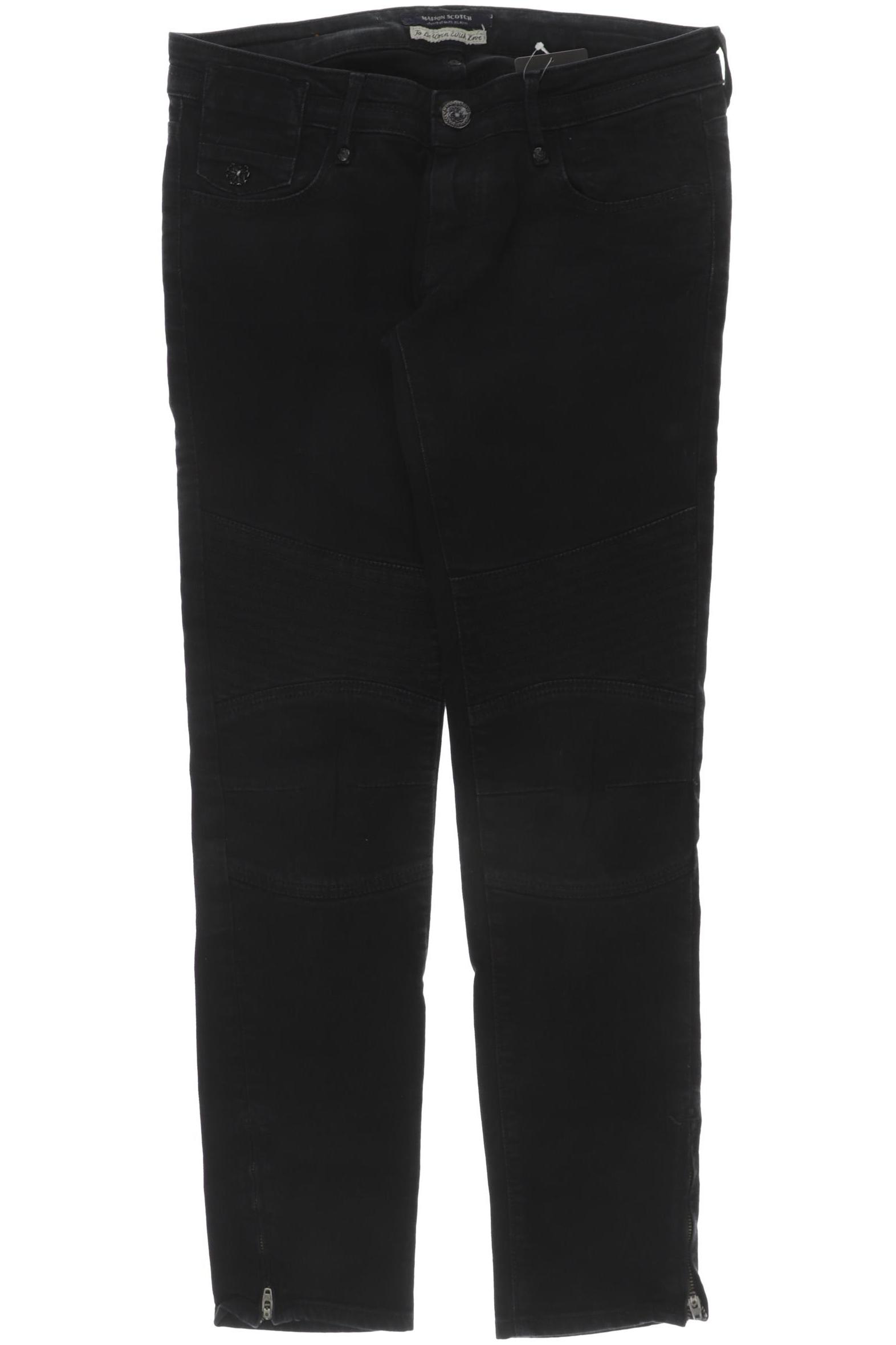 

Maison Scotch Damen Jeans, schwarz, Gr. 27