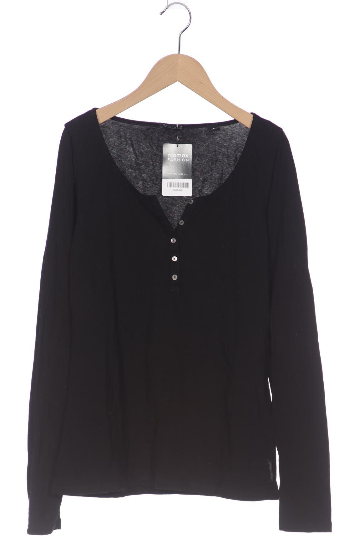 

Maison Scotch Damen Langarmshirt, schwarz, Gr. 36