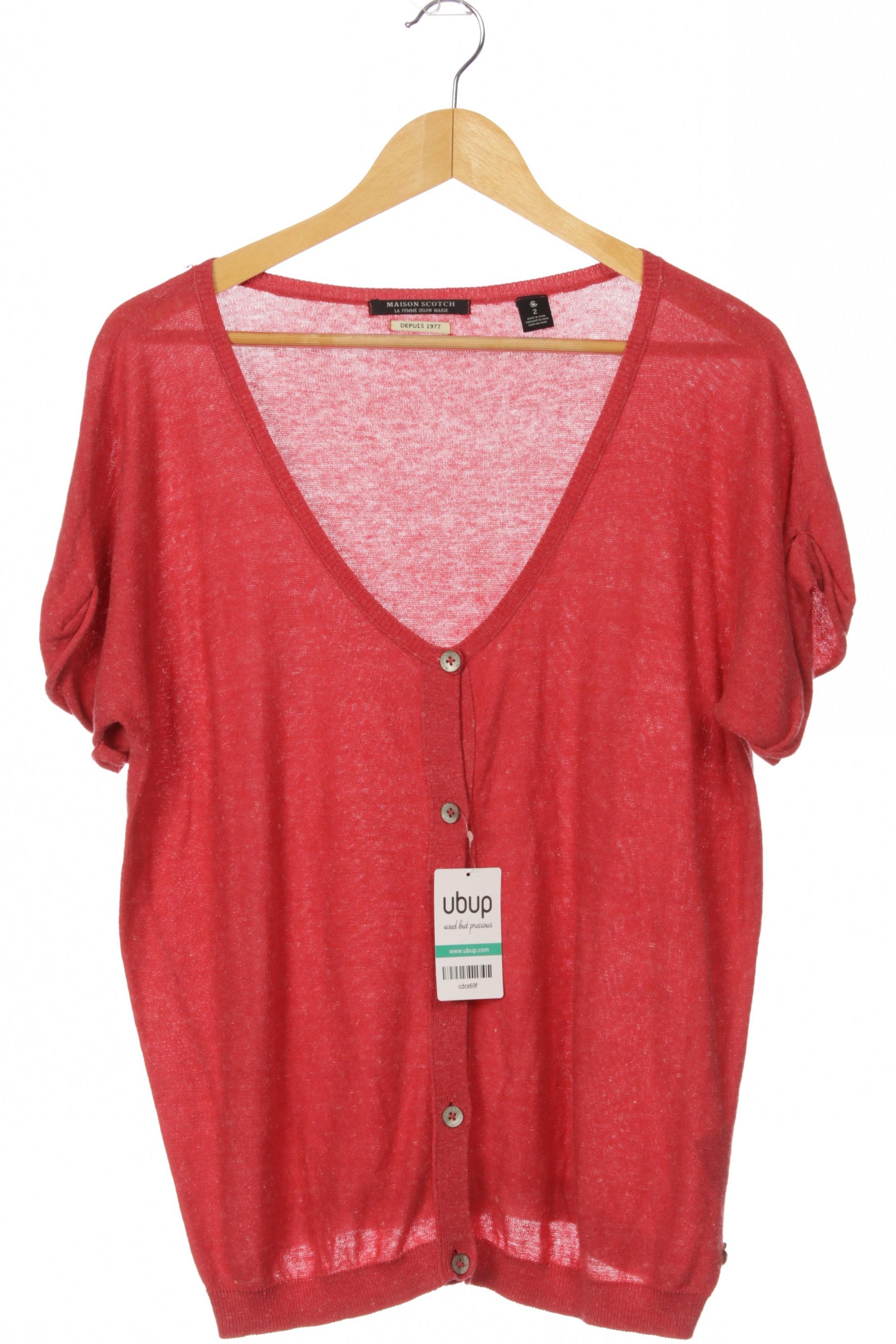 

Maison Scotch Damen Strickjacke, pink, Gr. 38