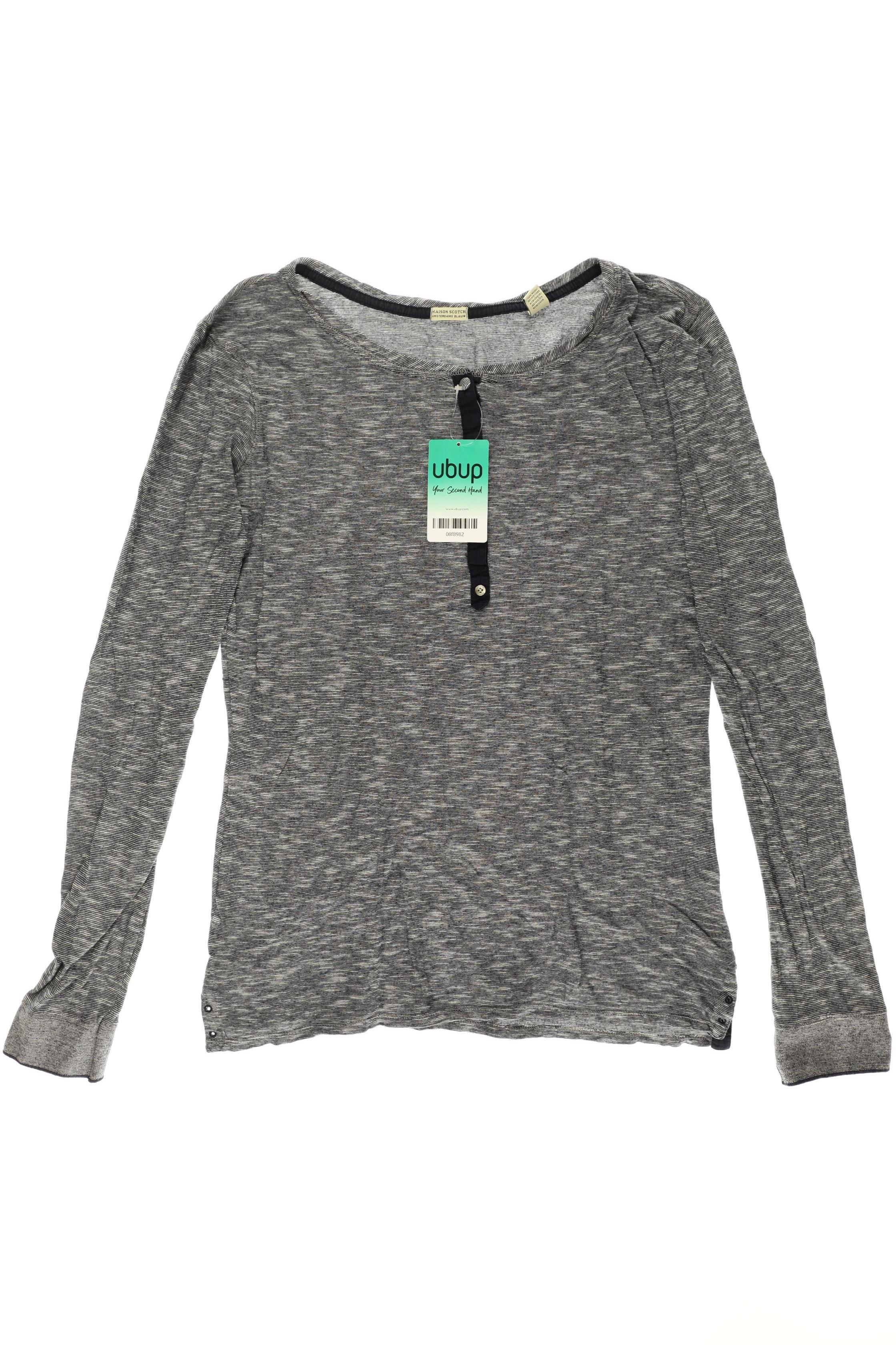 

Maison Scotch Damen Langarmshirt, marineblau, Gr. 36