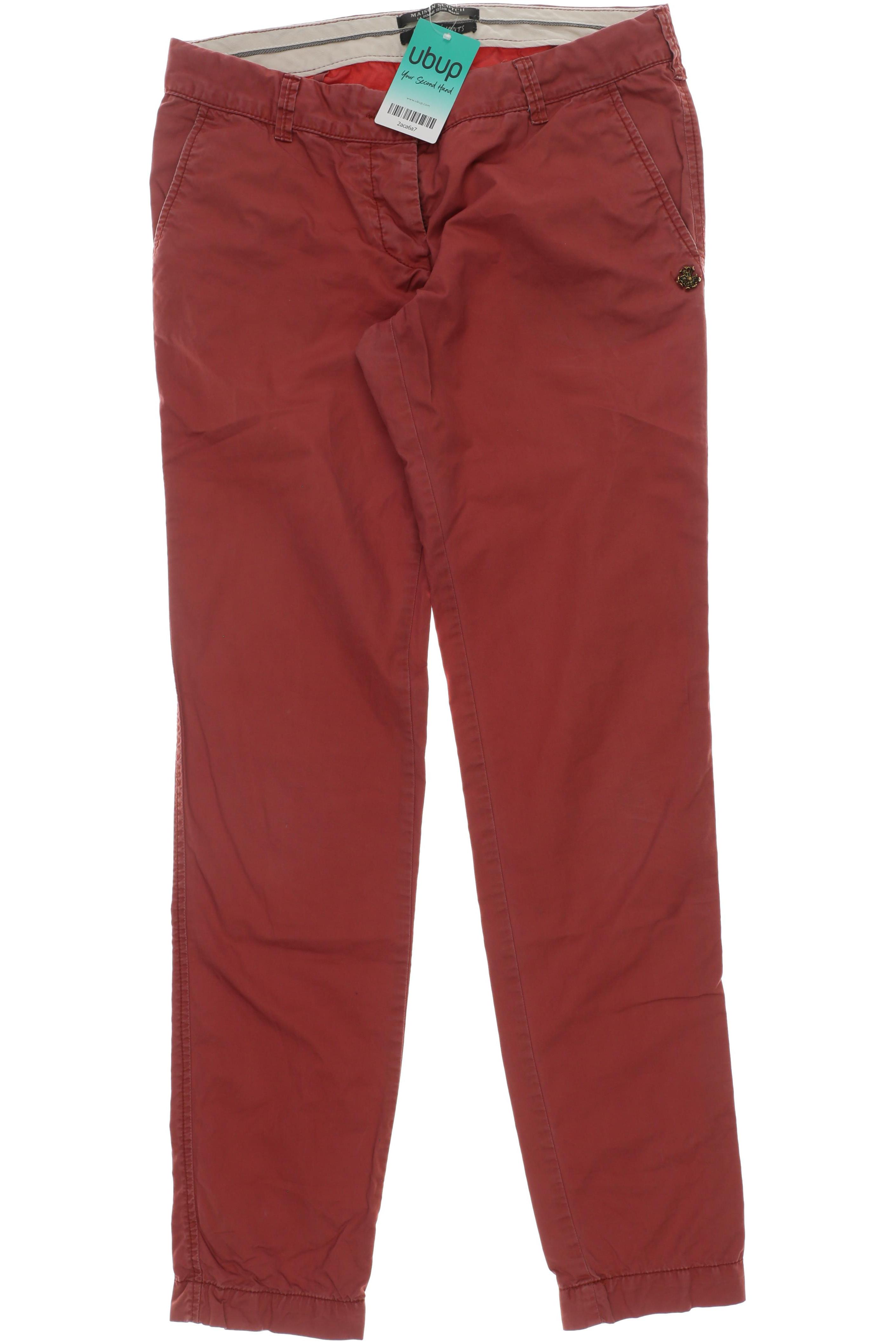 

Maison Scotch Damen Stoffhose, rot, Gr. 27