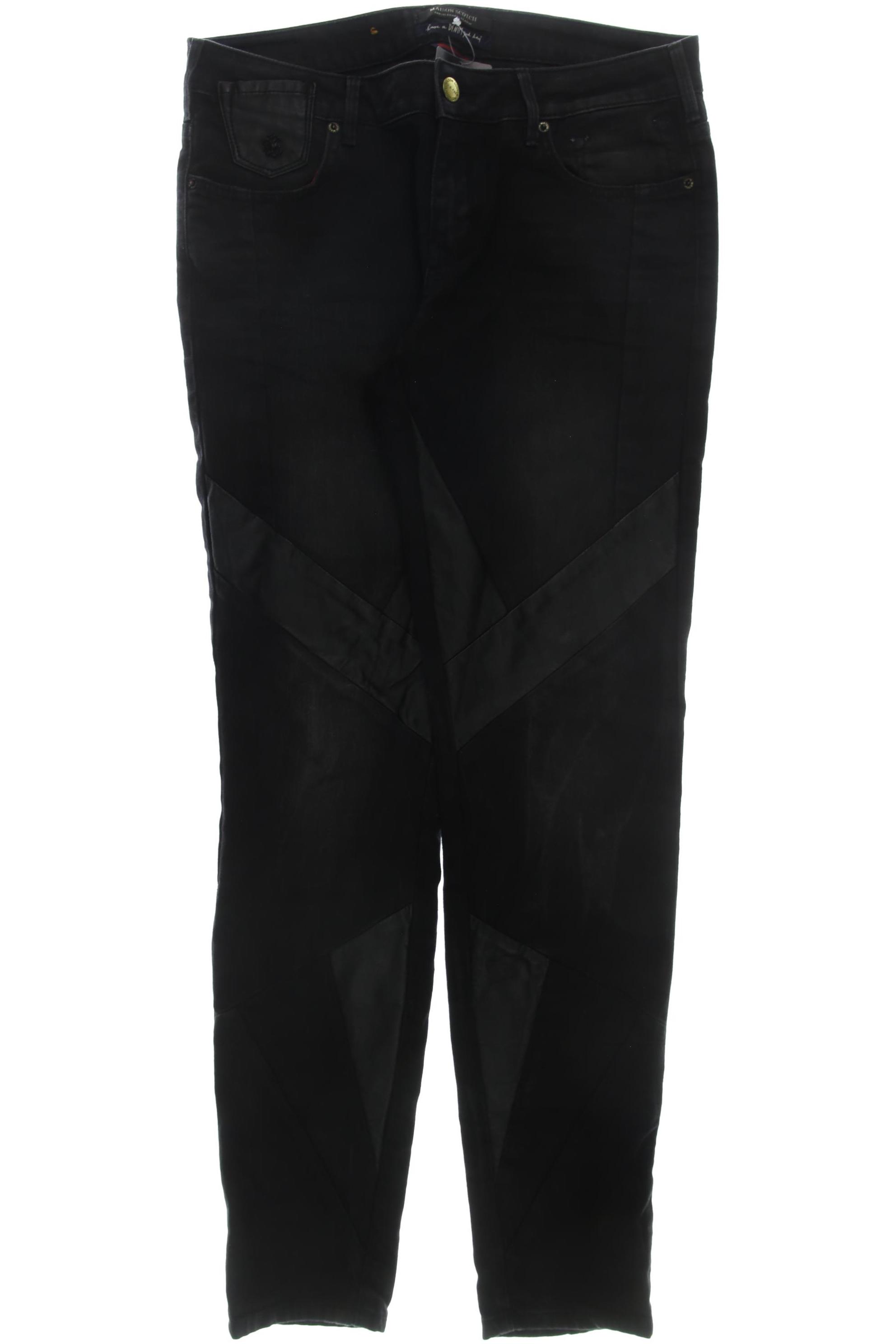 

Maison Scotch Damen Jeans, schwarz, Gr. 30