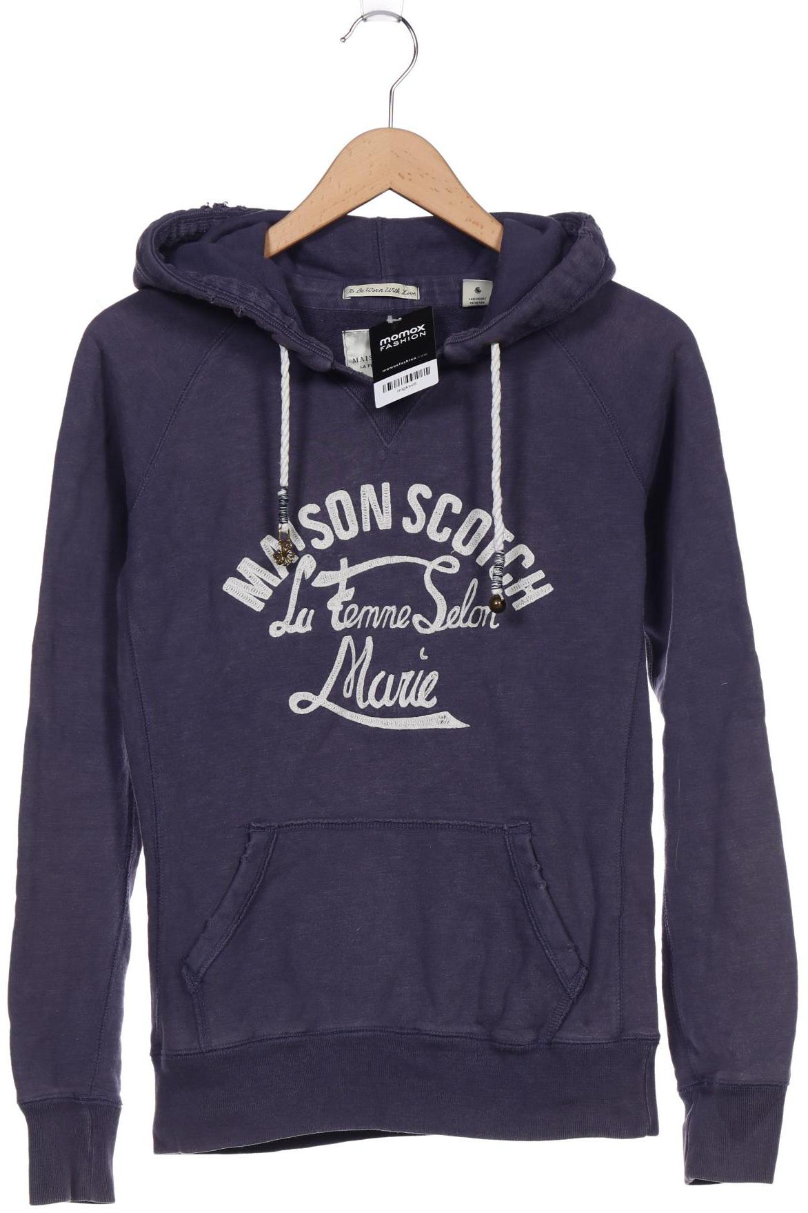 

Maison Scotch Damen Kapuzenpullover, marineblau