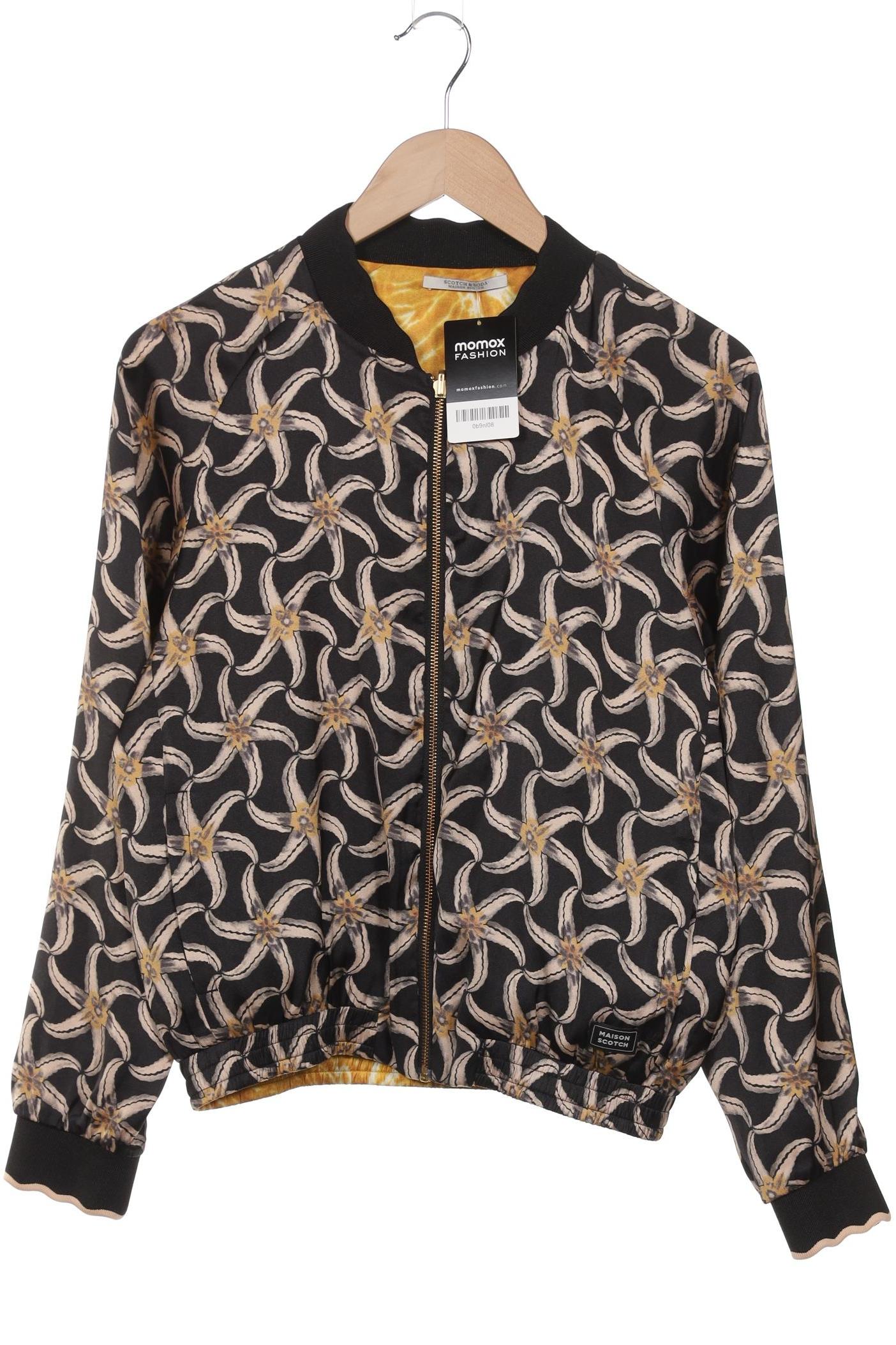 

Maison Scotch Damen Jacke, schwarz, Gr. 36