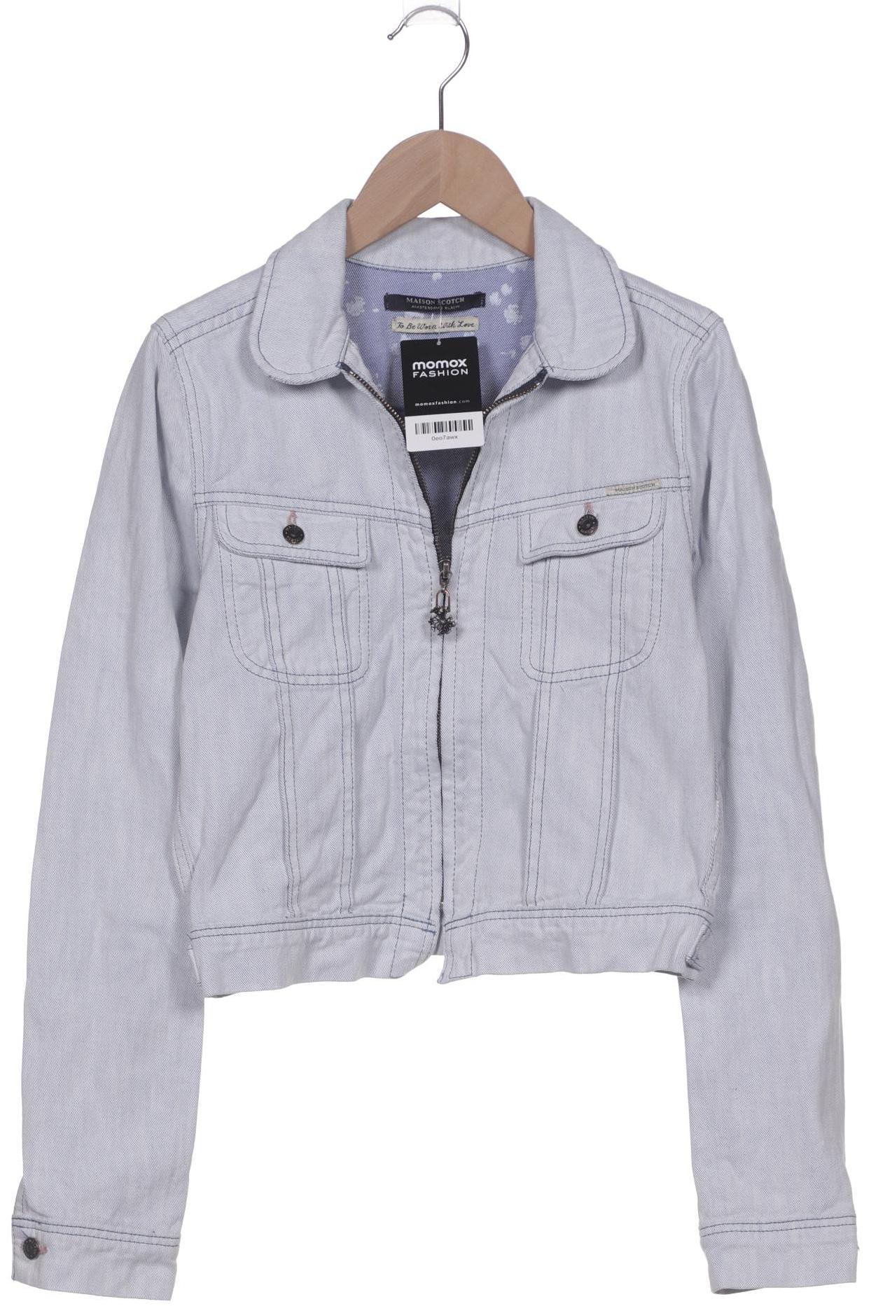 

Maison Scotch Damen Jacke, hellblau, Gr. 38
