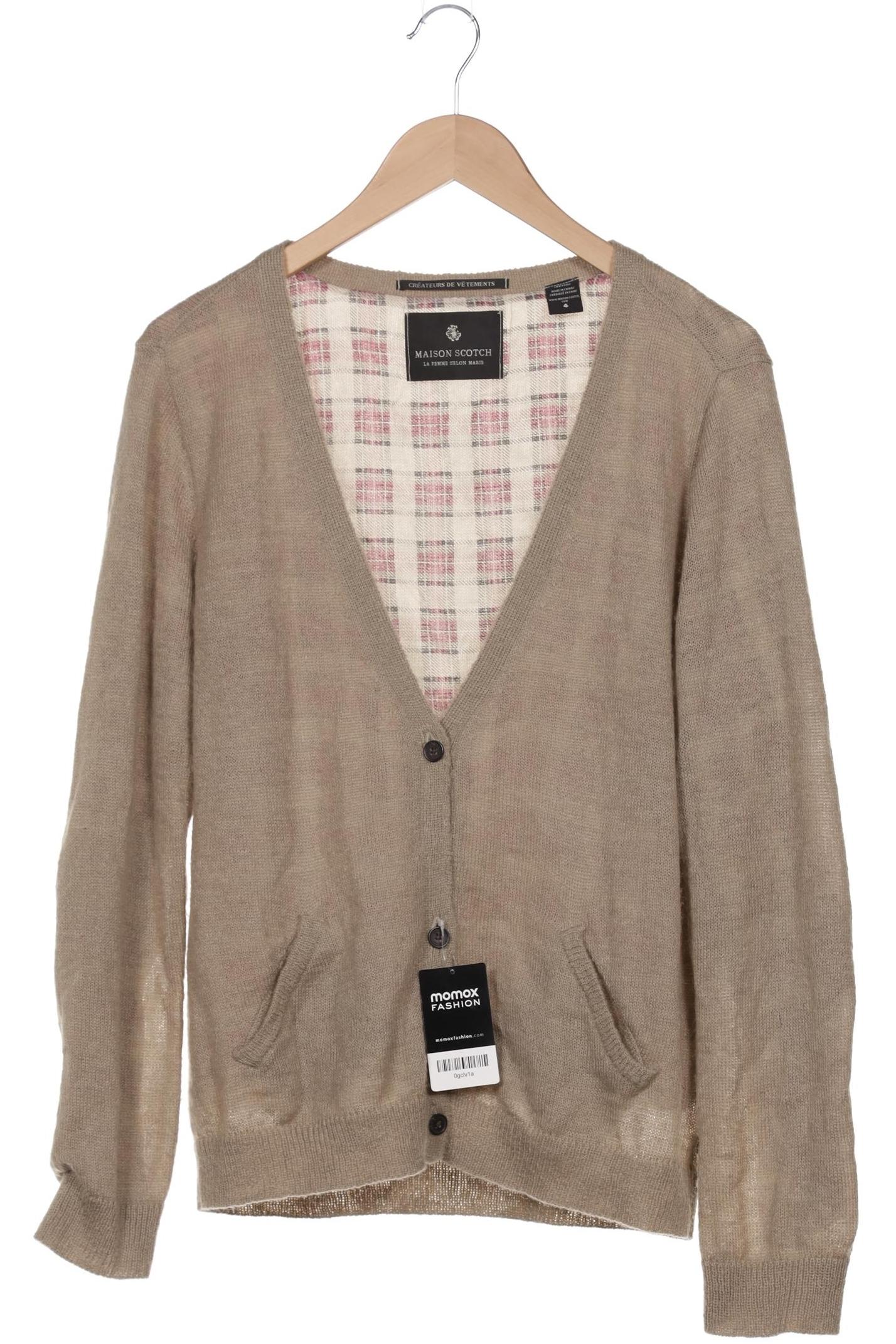 

Maison Scotch Damen Strickjacke, beige, Gr. 42