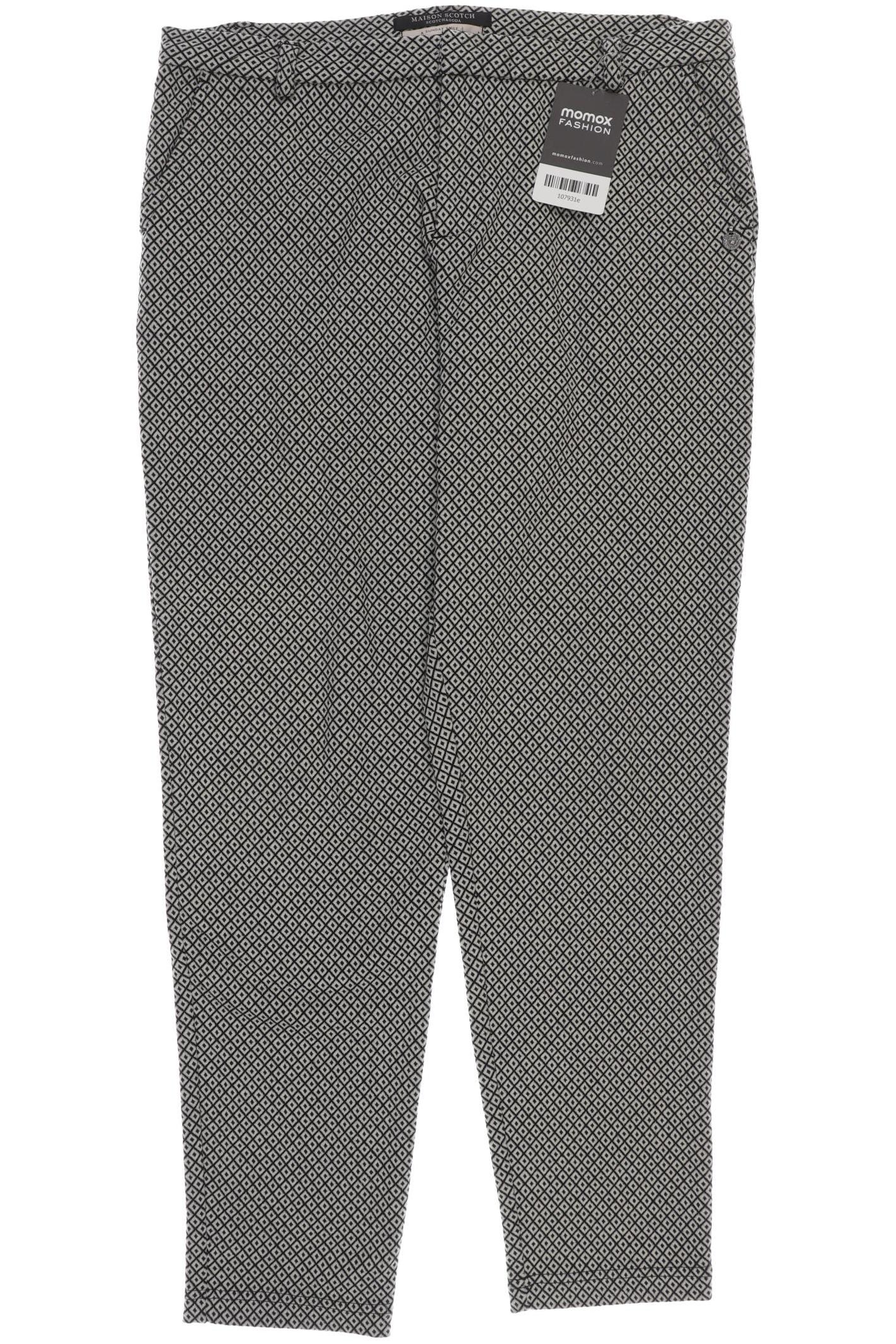 

Maison Scotch Damen Stoffhose, schwarz, Gr. 36