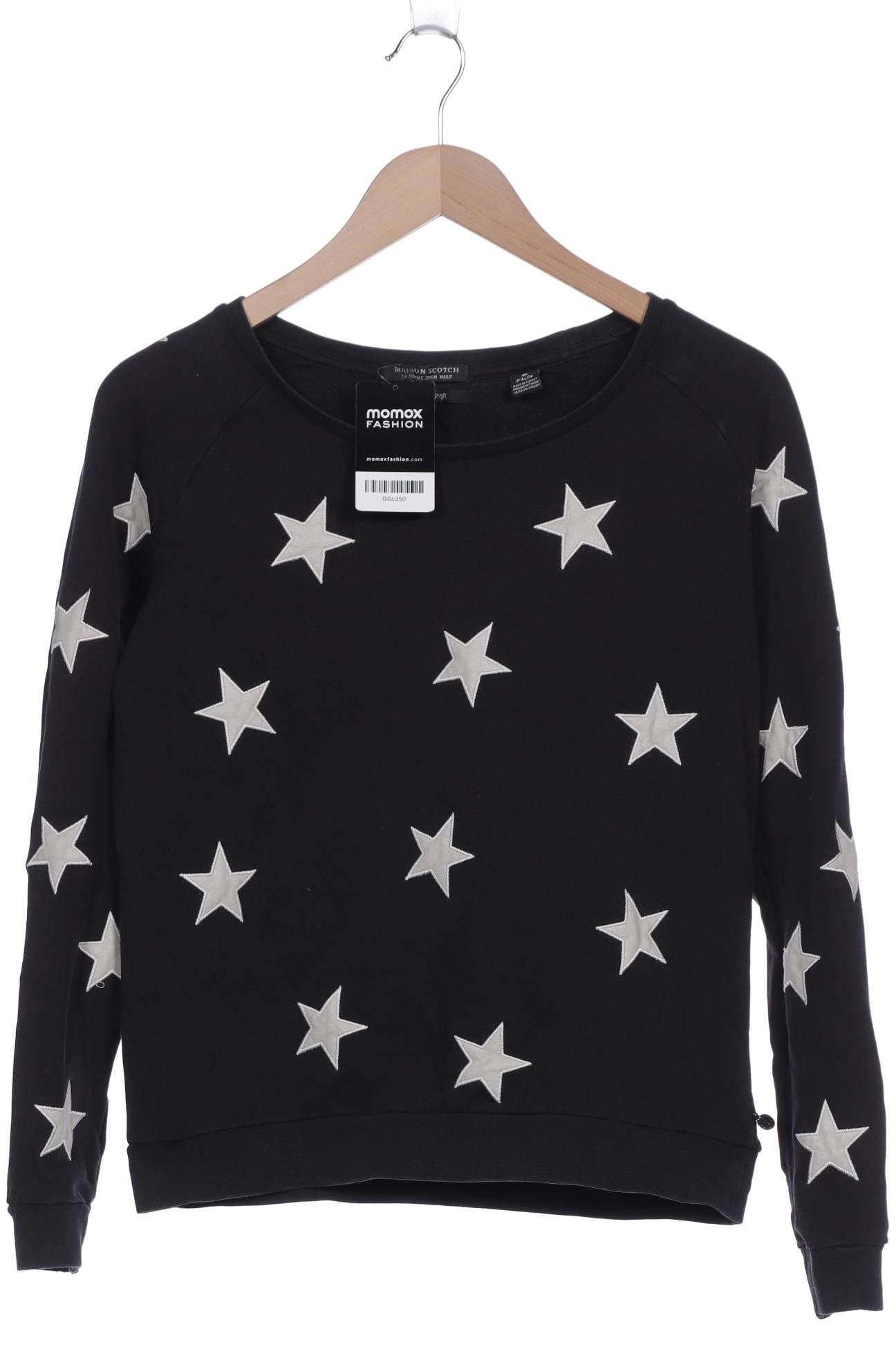 

Maison Scotch Damen Sweatshirt, schwarz