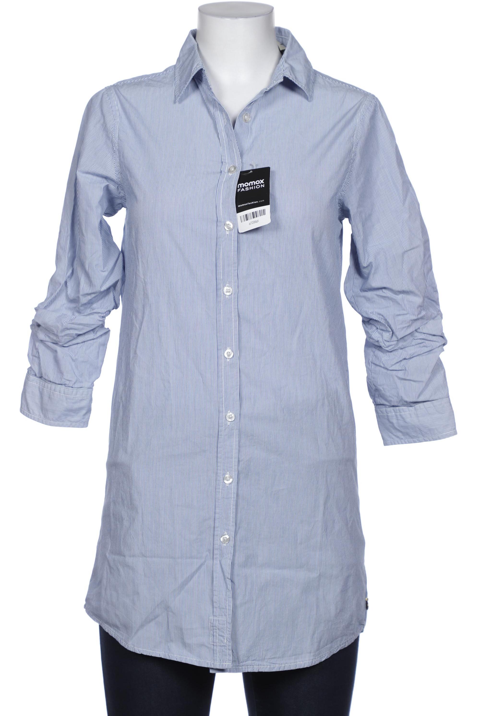

Maison Scotch Damen Bluse, blau, Gr. 36