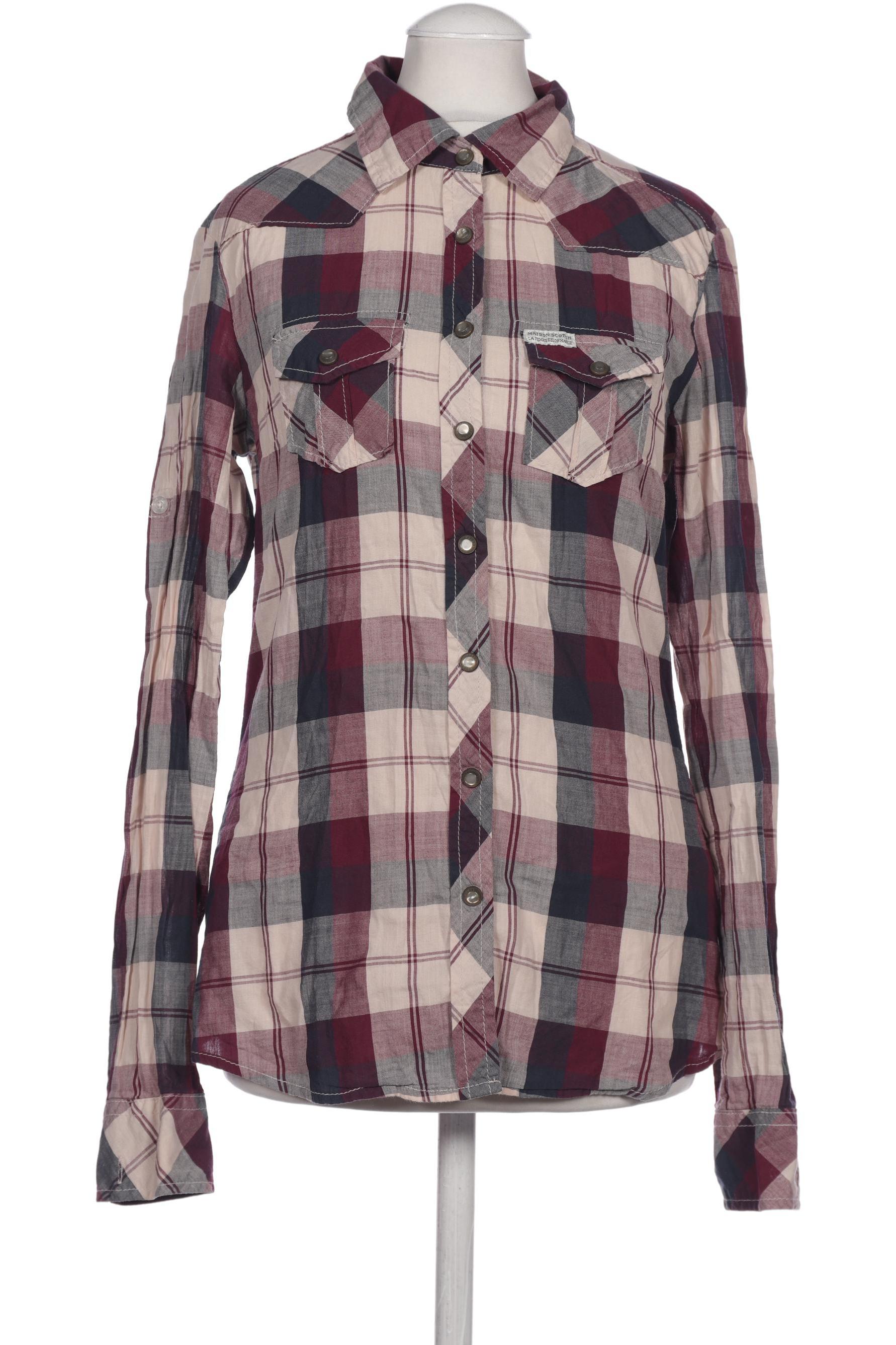 

Maison Scotch Damen Bluse, bordeaux, Gr. 36