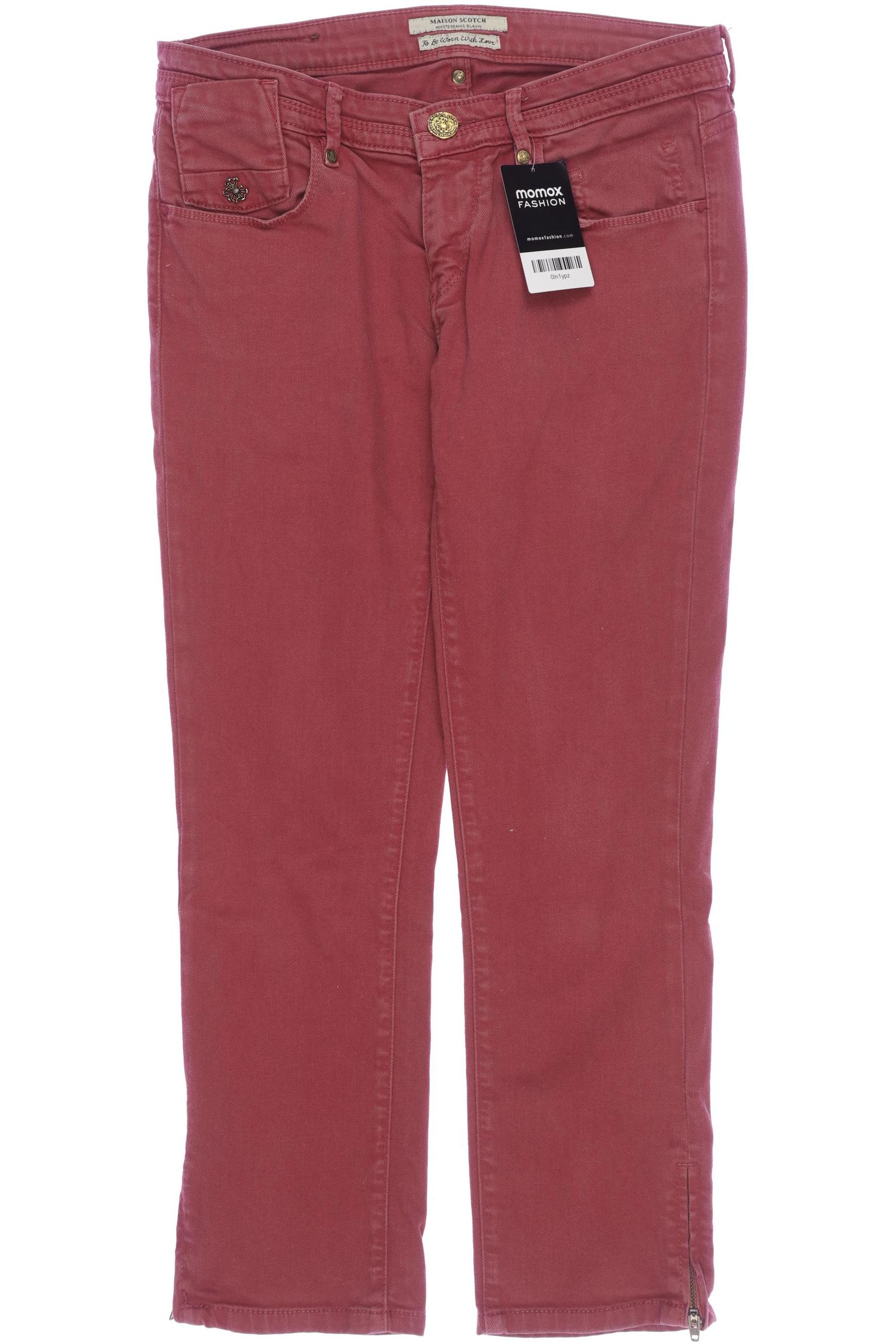 

Maison Scotch Damen Jeans, rot, Gr. 27