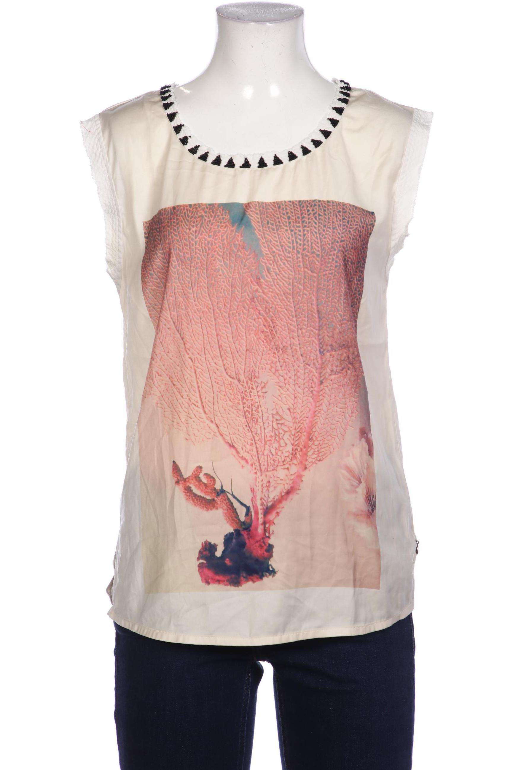 

Maison Scotch Damen Bluse, beige, Gr. 36