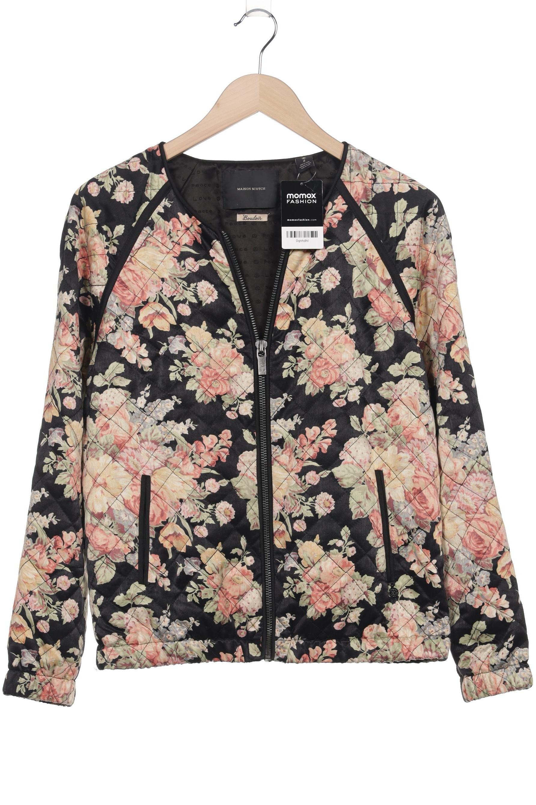 

Maison Scotch Damen Jacke, schwarz, Gr. 38