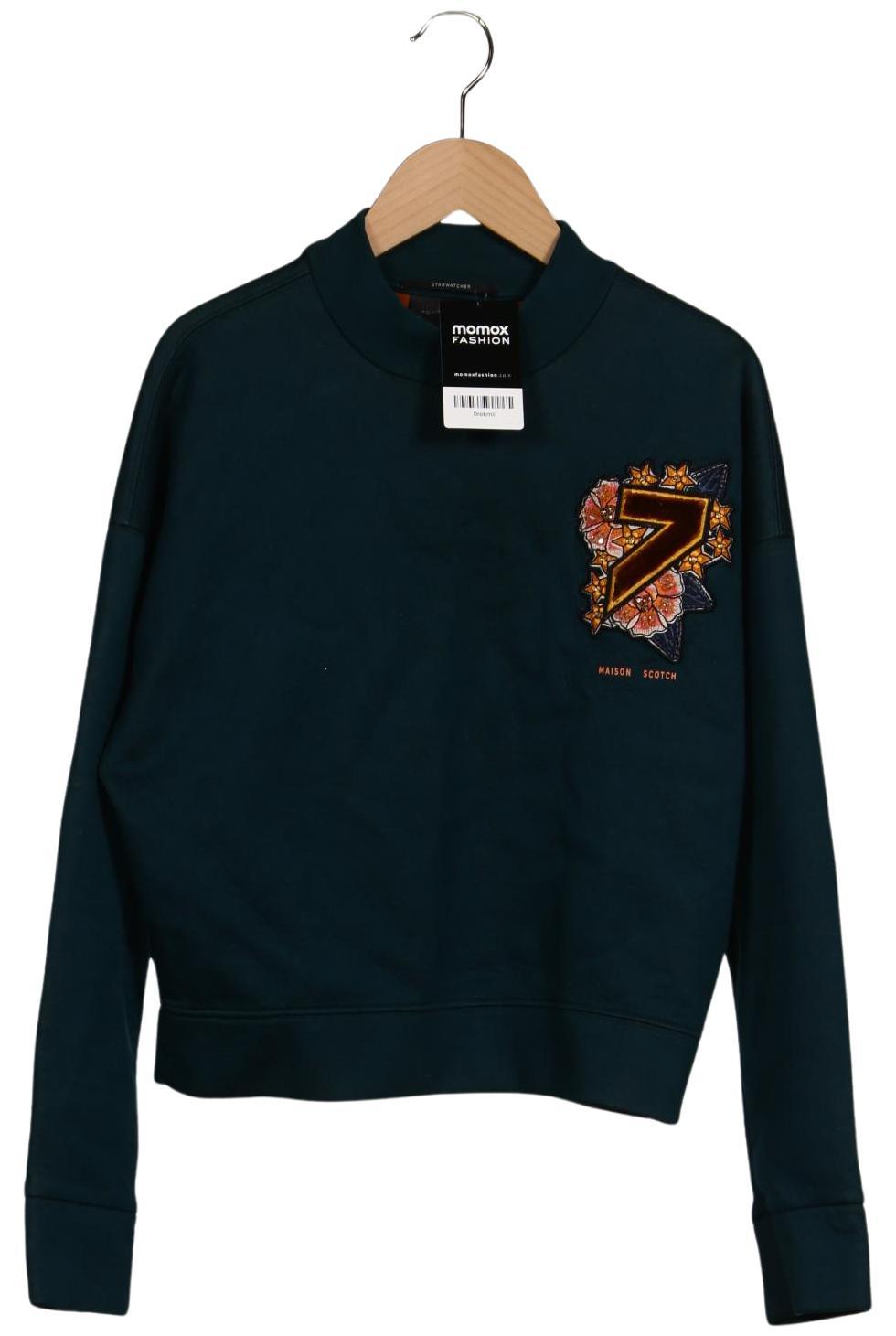 Thumbnail - Maison Scotch Damen Sweatshirt, türkis, Gr. 36