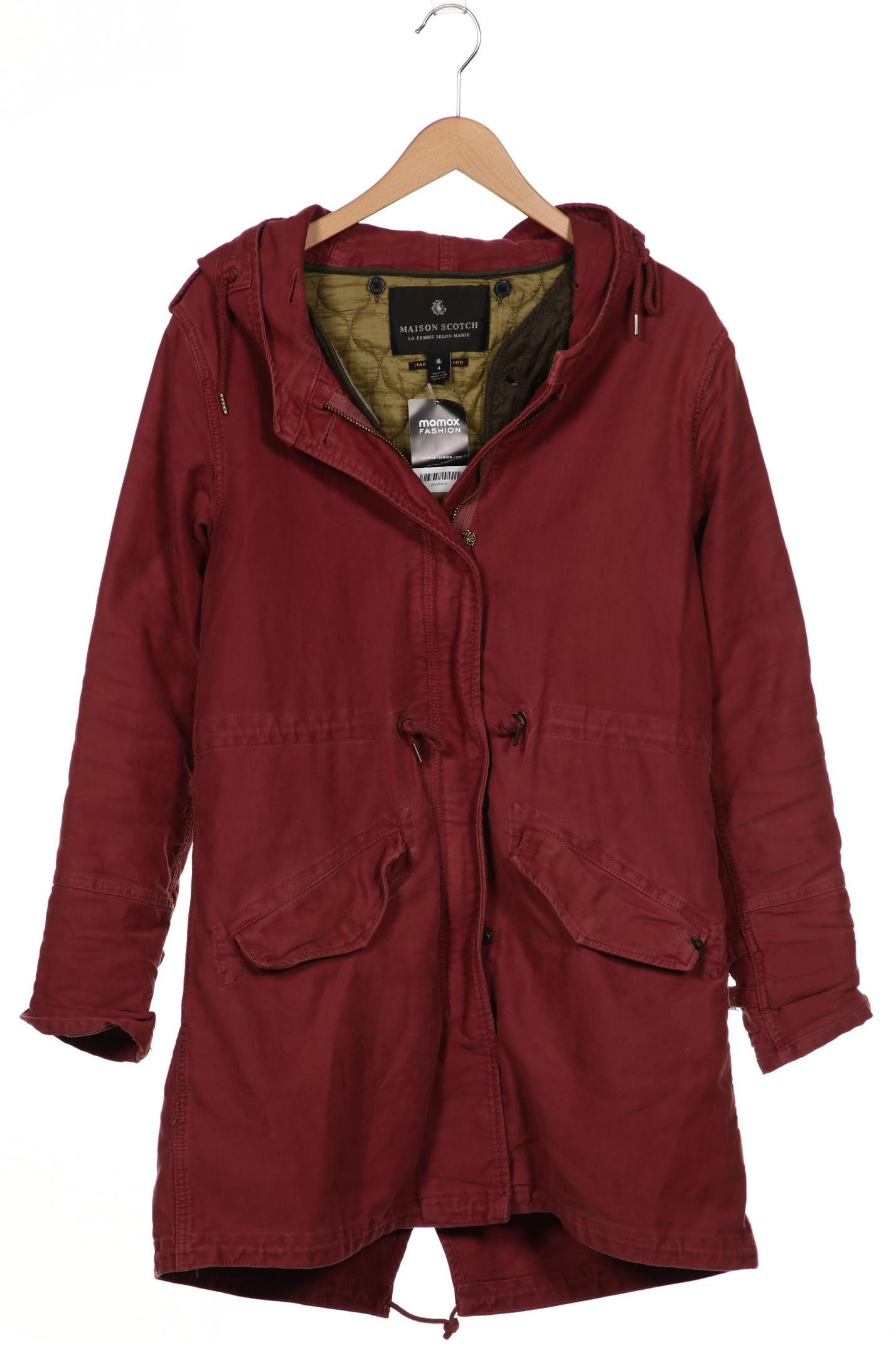 

Maison Scotch Damen Mantel, bordeaux, Gr. 42