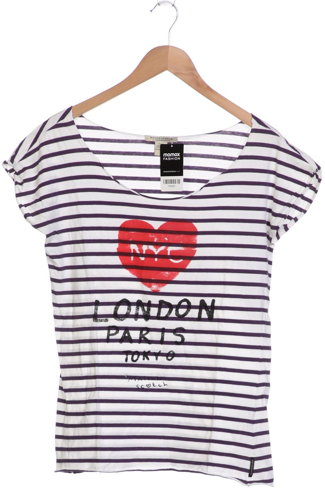 

Maison Scotch Damen T-Shirt, weiß